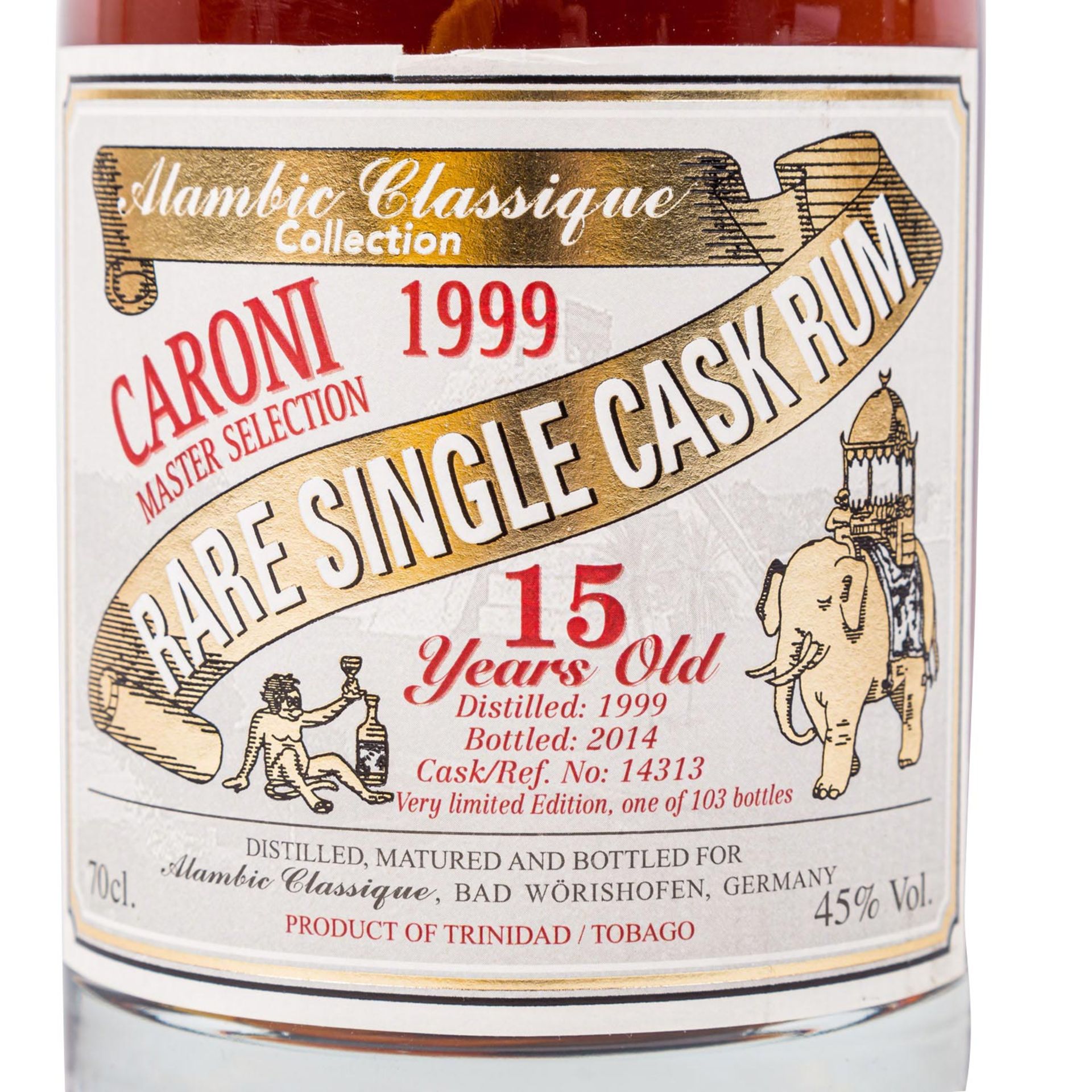 MAMBIE CLASSIQUE "15 Years Old" Rare Single Cask Rum 1999 - Image 3 of 5