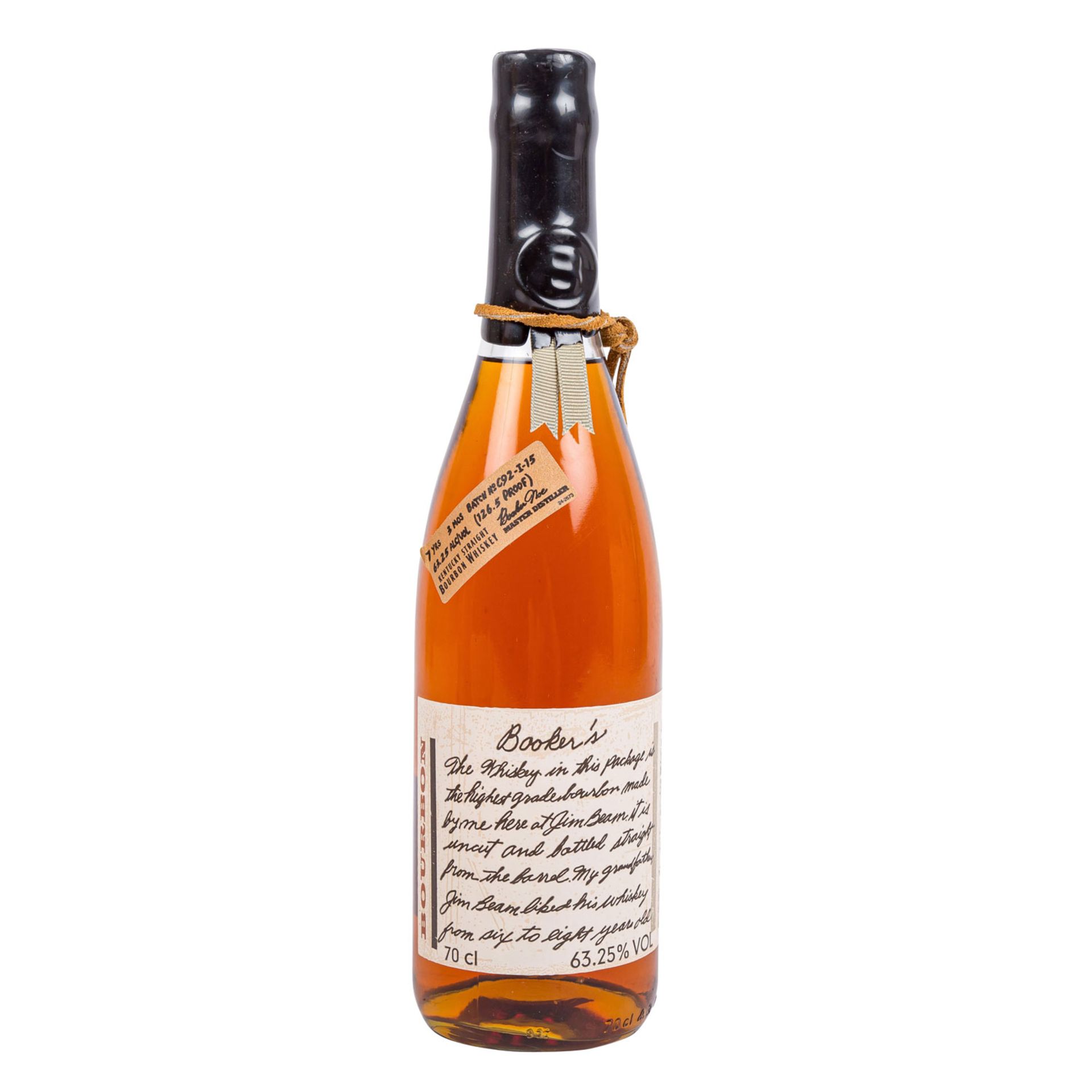 BOOKER'S TRUE BARREL BOURBON Whiskey - Bild 2 aus 4