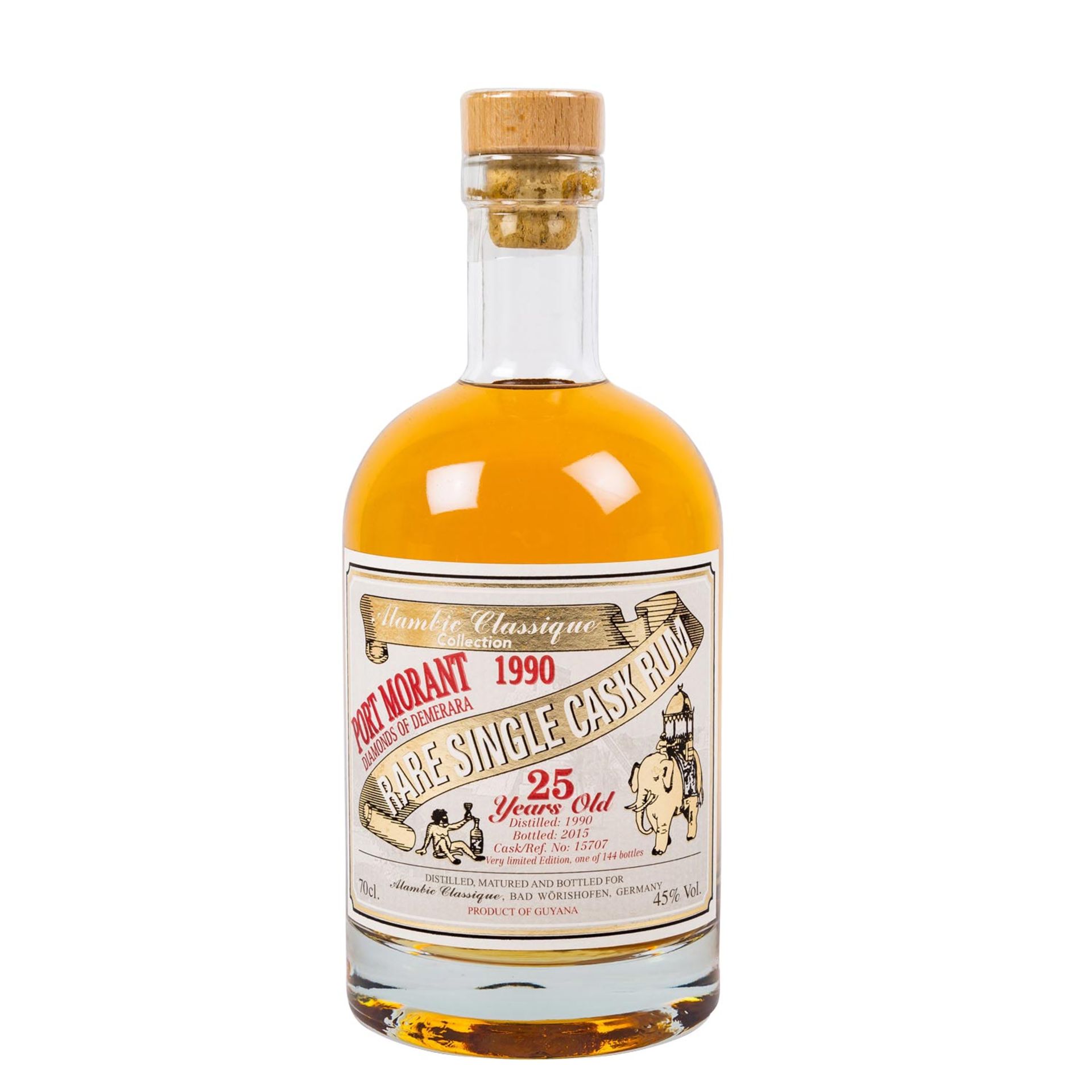 MAMBIE CLASSIQUE "25 Years Old" Rare Single Cask Rum 1990 - Image 2 of 5