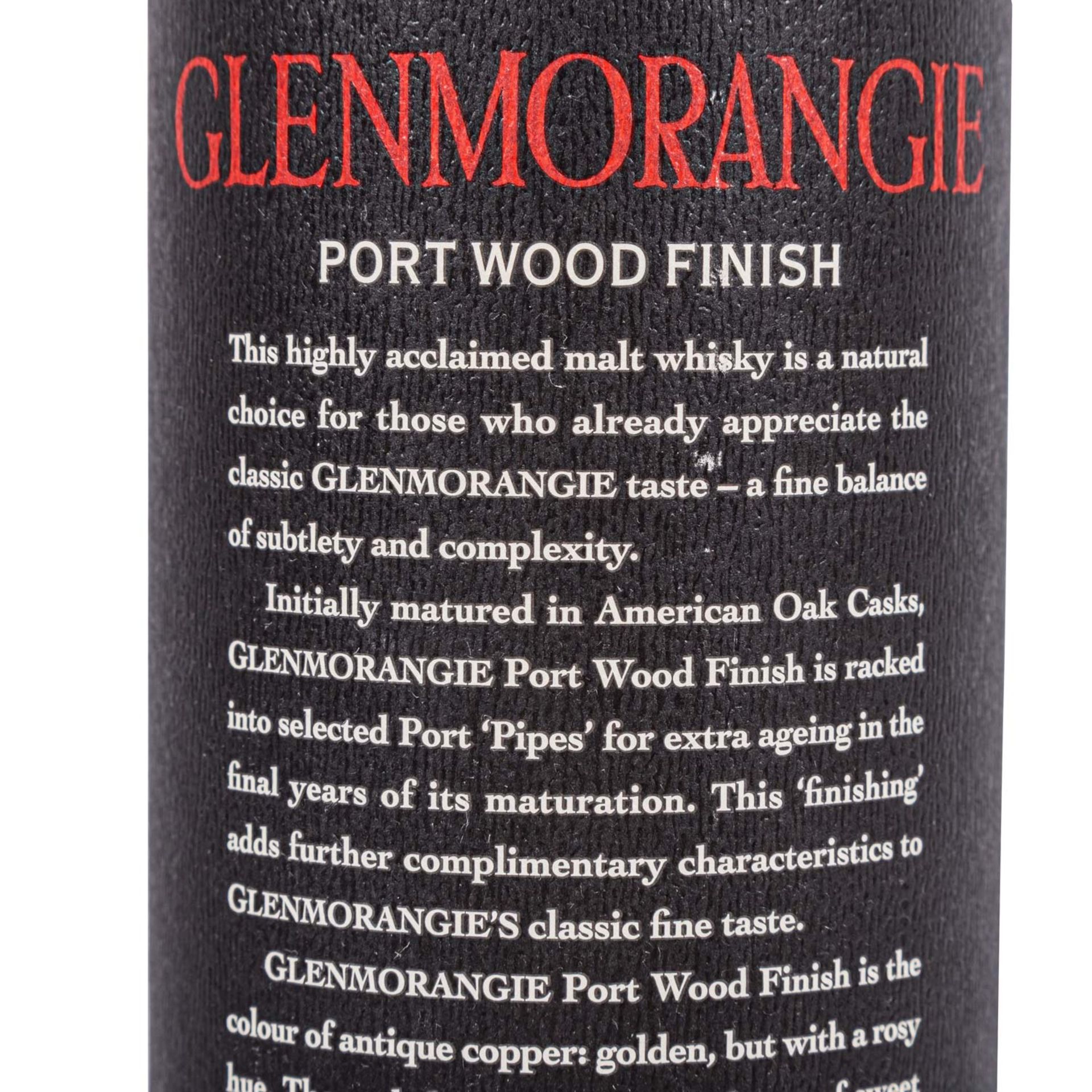 GLENMORANGIE PORT WOOD FINISH Single Malt Scotch Whisky - Image 7 of 7