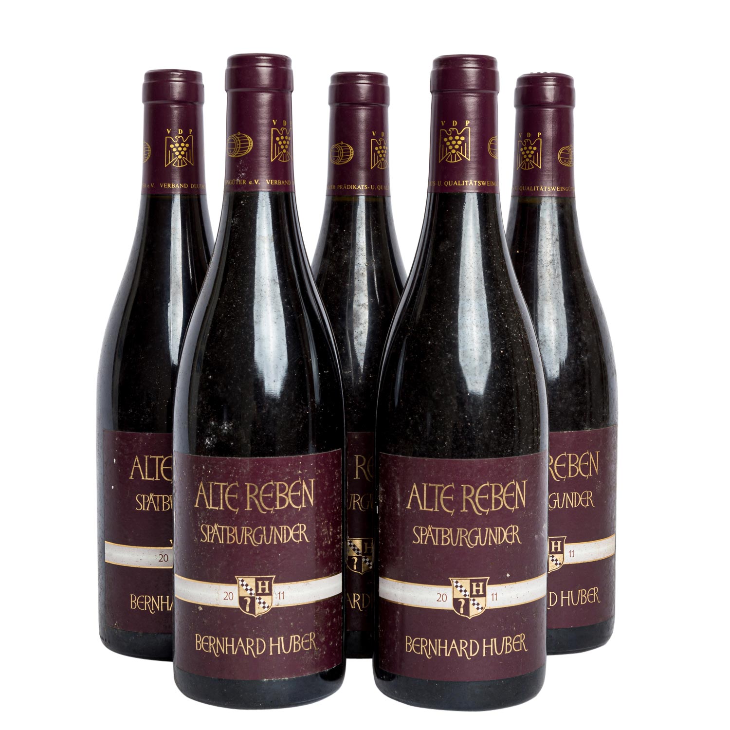 BERNHARD HUBER WEINGUT 5 Flaschen ALTE REBEN 2011