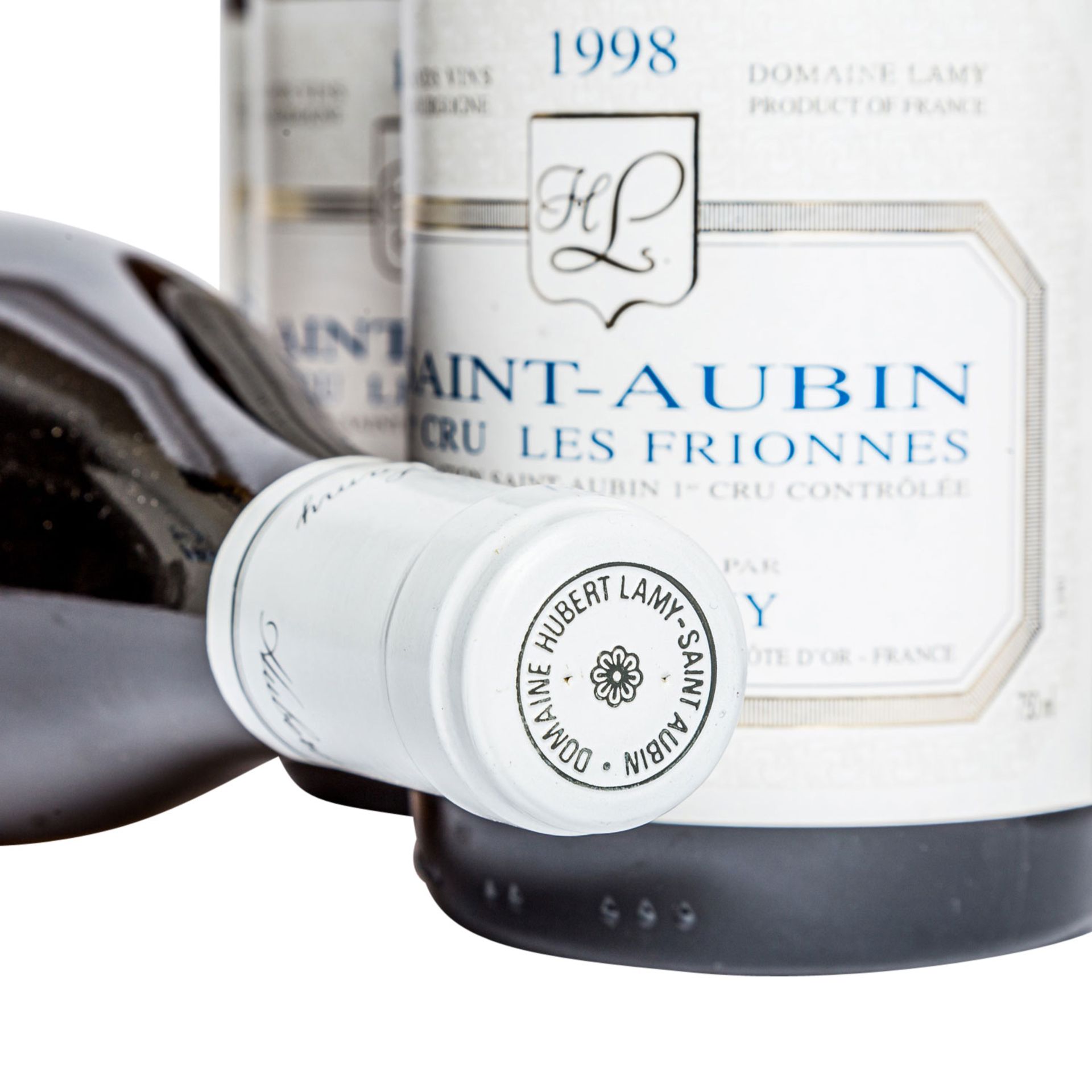DOMAINE HUBERT LAMY 12 Flaschen SAINT-AUBIN LES FRIONNES 1998 - Bild 3 aus 3
