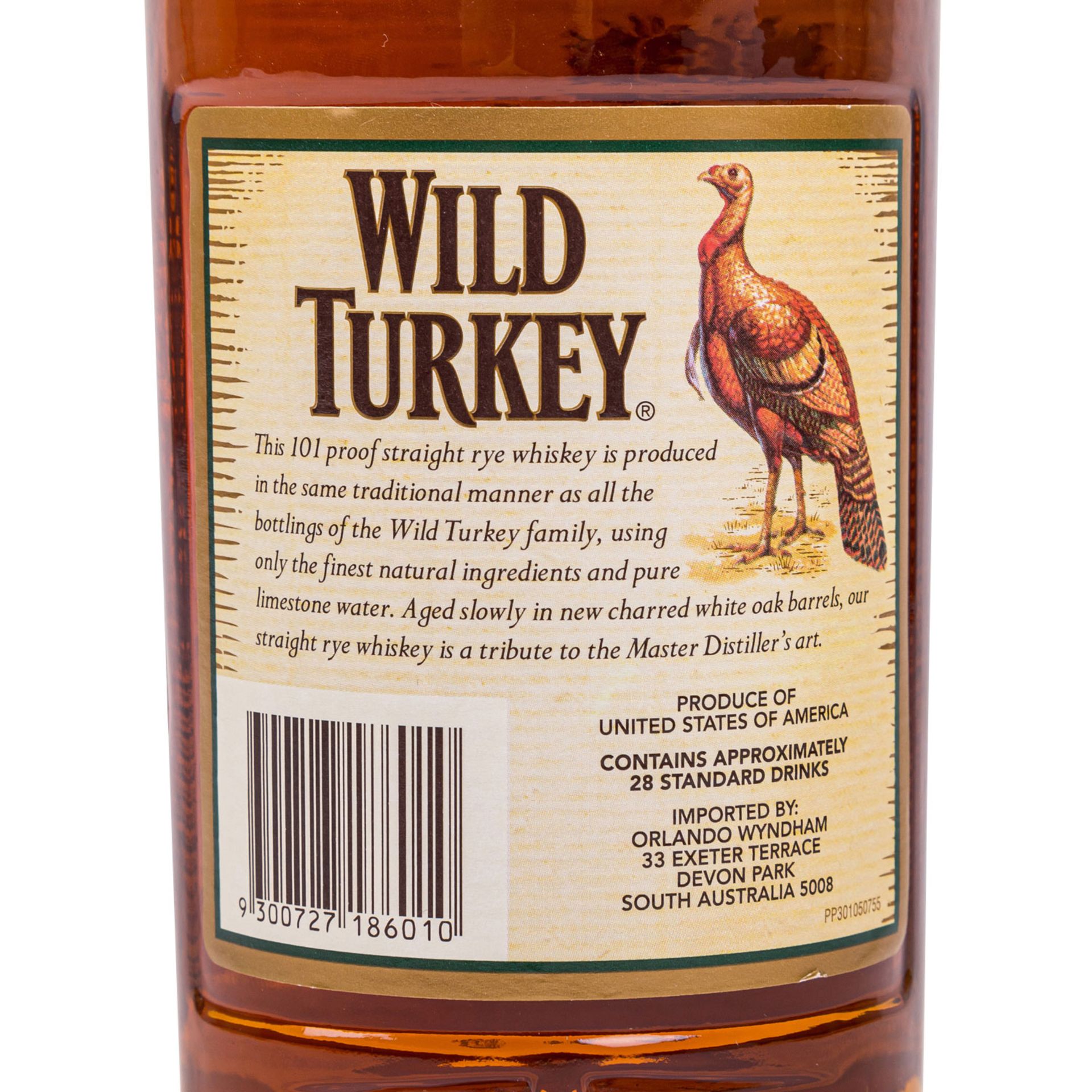 WILD TURKEY Straight Rye Whiskey - Bild 4 aus 5