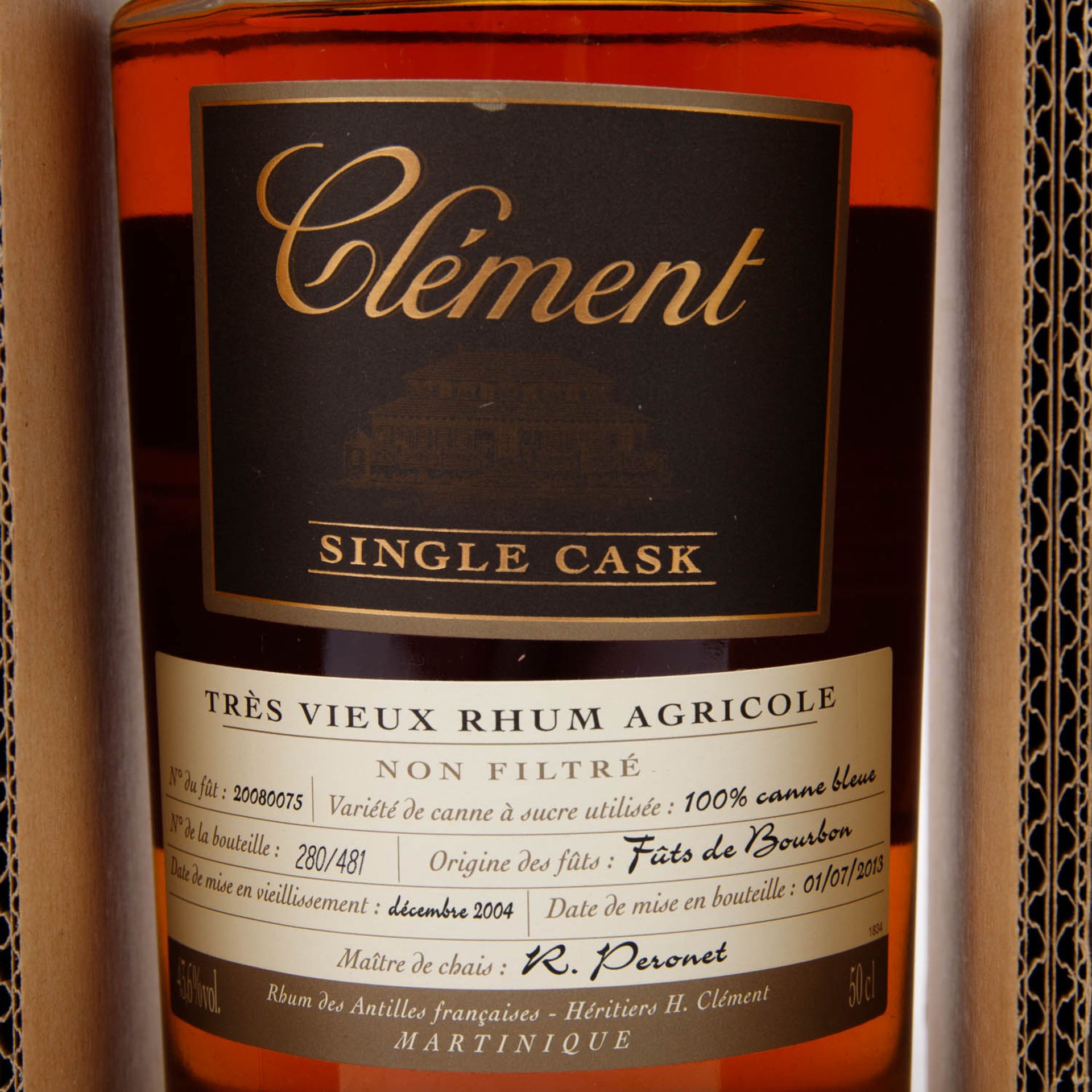 CLÉMENT 2 Flaschen SINGLE CASK Rum 2003, 2004 - Bild 2 aus 5