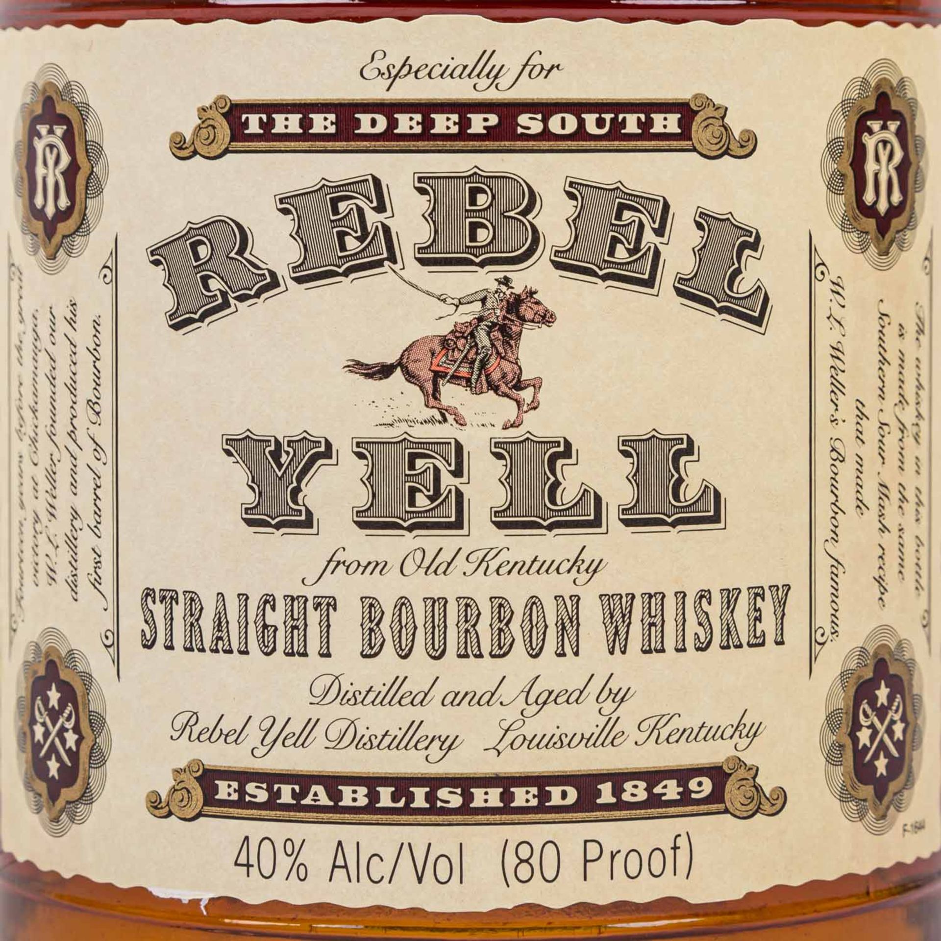REBEL YELL Straight Bourbon Whiskey - Bild 2 aus 5