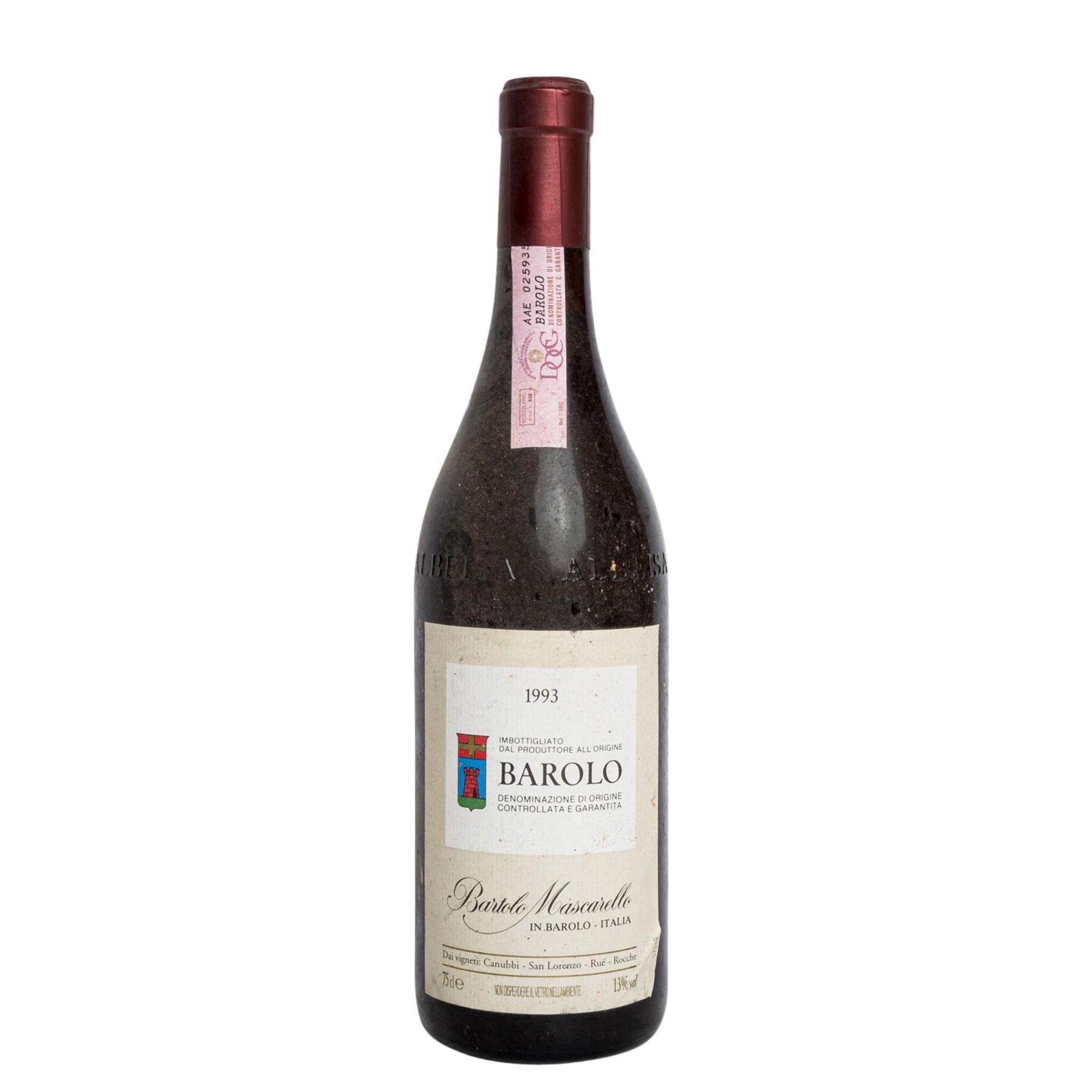 BAROLO 1 Flasche BARTOLO MASCARELLO 1993