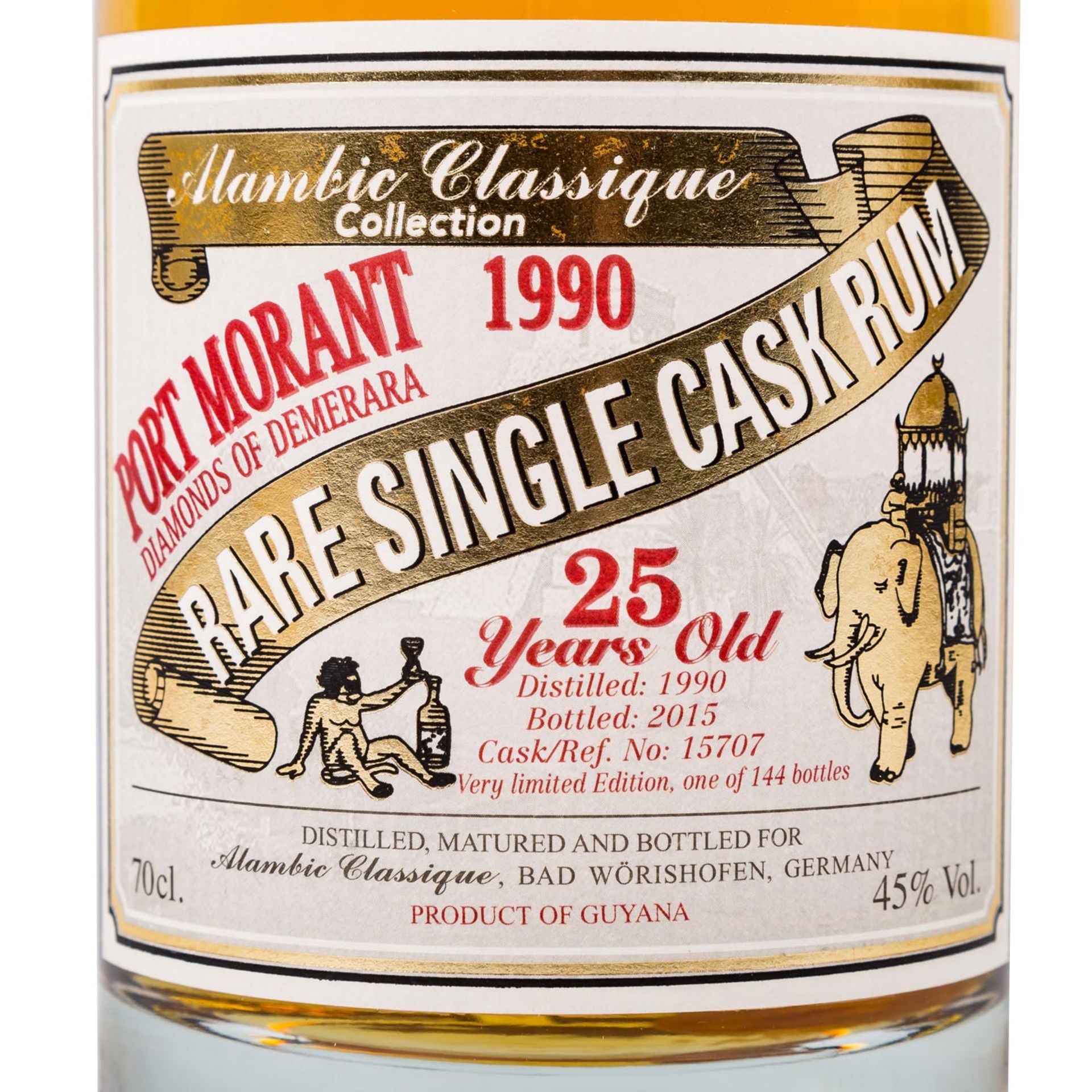 MAMBIE CLASSIQUE "25 Years Old" Rare Single Cask Rum 1990 - Image 3 of 5