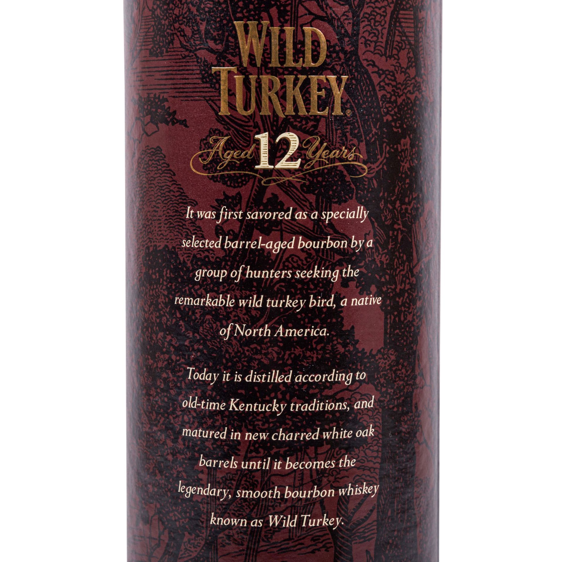 WILD TURKEY Straight Bourbon Whiskey "Aged 12 Years" - Bild 6 aus 6