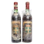 BRUNELLO DI MONTALCINO BARBI 2 Flaschen RISERVA 1979, 1980