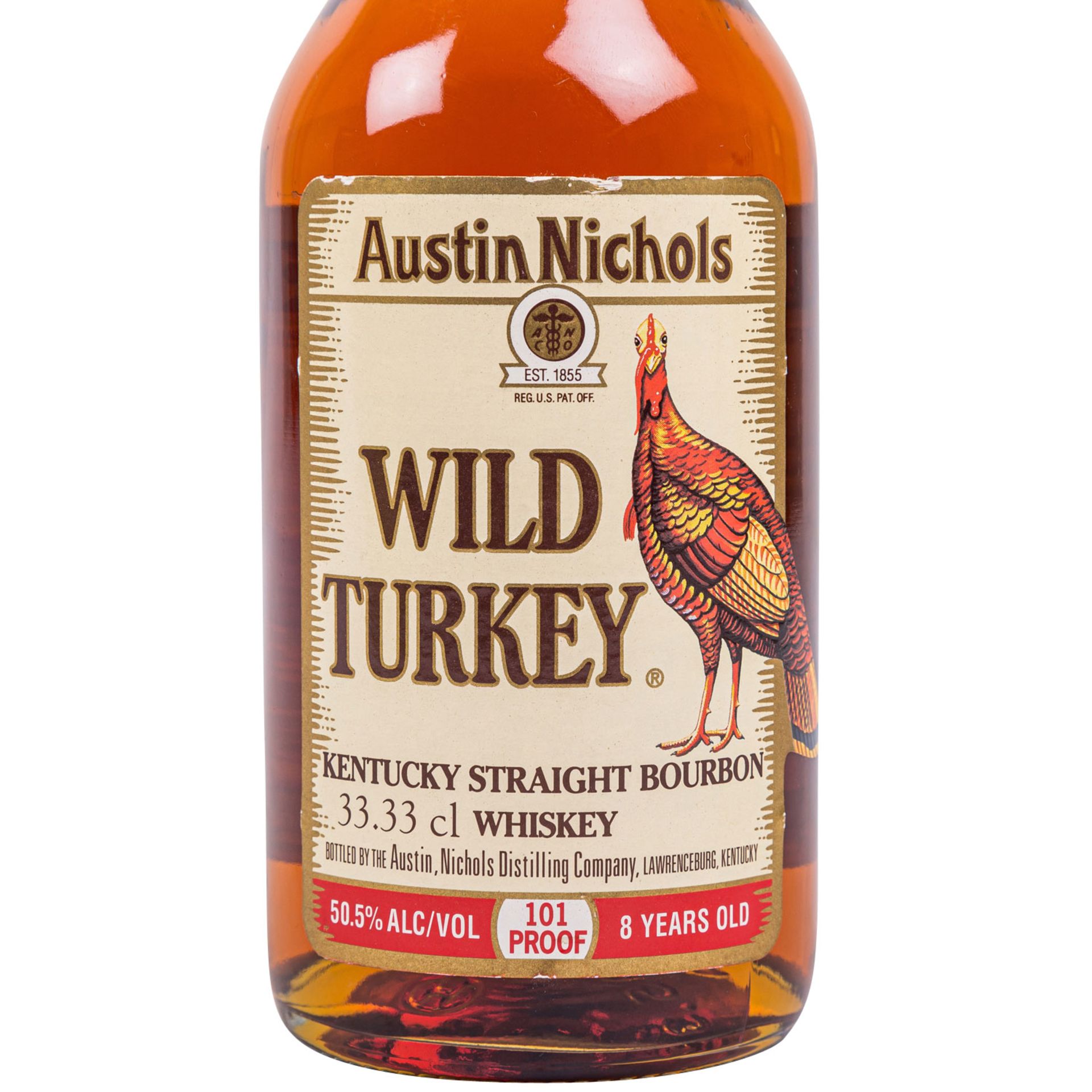 WILD TURKEY Straight Bourbon Whiskey "8 years old" - Bild 2 aus 5