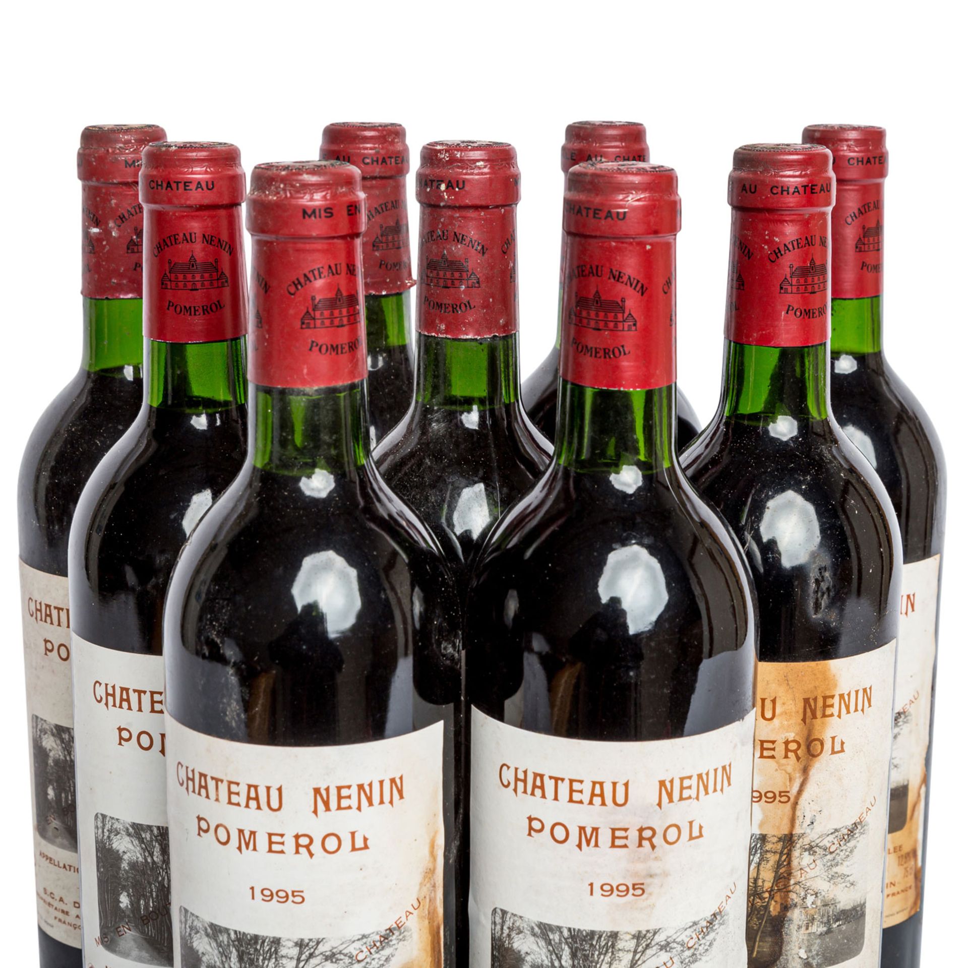 CHÂTEAU NENIN 9 Flaschen POMEROL 1995 - Bild 2 aus 3