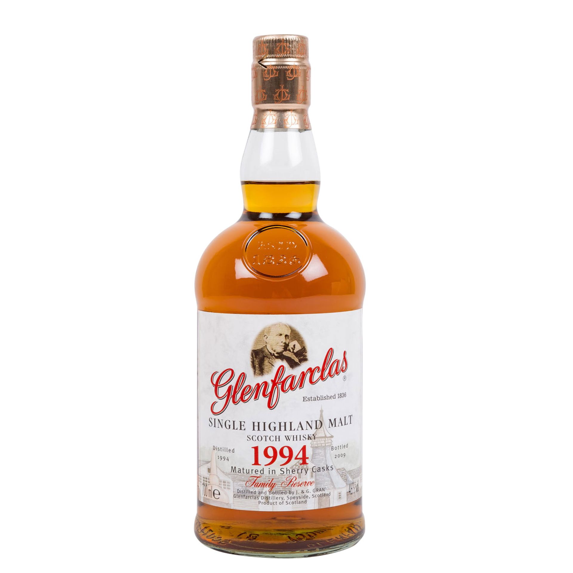 GLENFARCLAS Sherry Casks Single Highland Malt Scotch Whisky 1994 Family Reserve - Bild 2 aus 8
