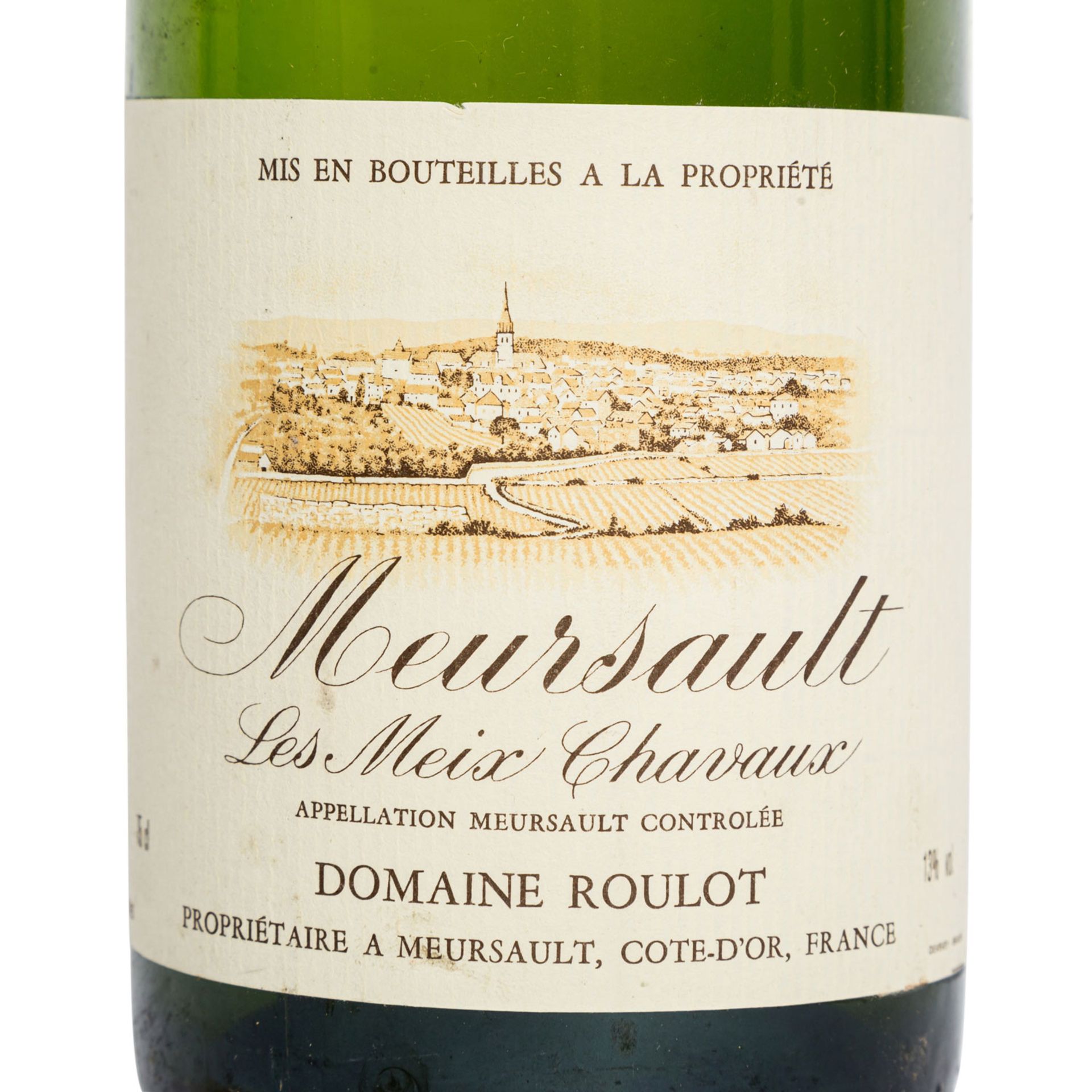 DOMAINE ROULOT MEURSAULT 1 Flasche LES MEIX CHAVAUX 1995 - Bild 2 aus 5