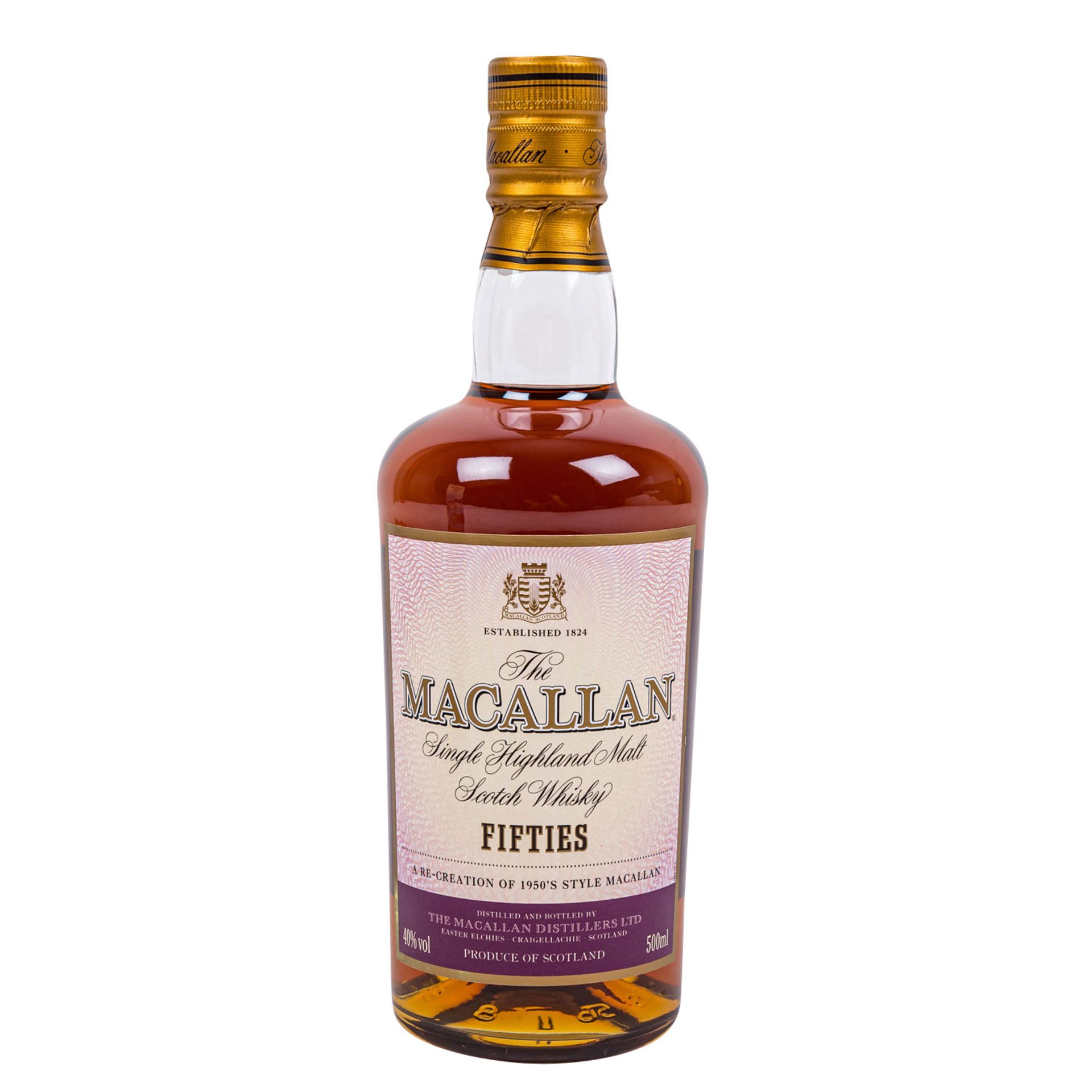 MACALLAN Single Highland Malt Scotch Whisky "Fifties" - Bild 6 aus 9