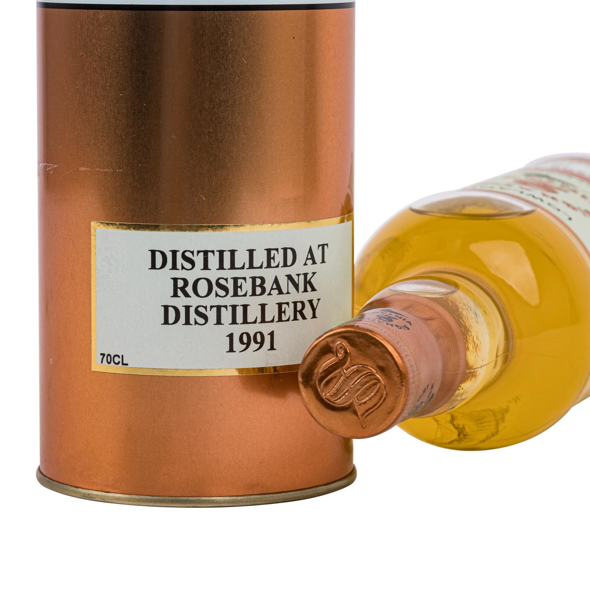 LOWLAND Sigantory Vintage Single Malt Scotch Whisky, Rosebank Distillery 1991 - Bild 3 aus 3