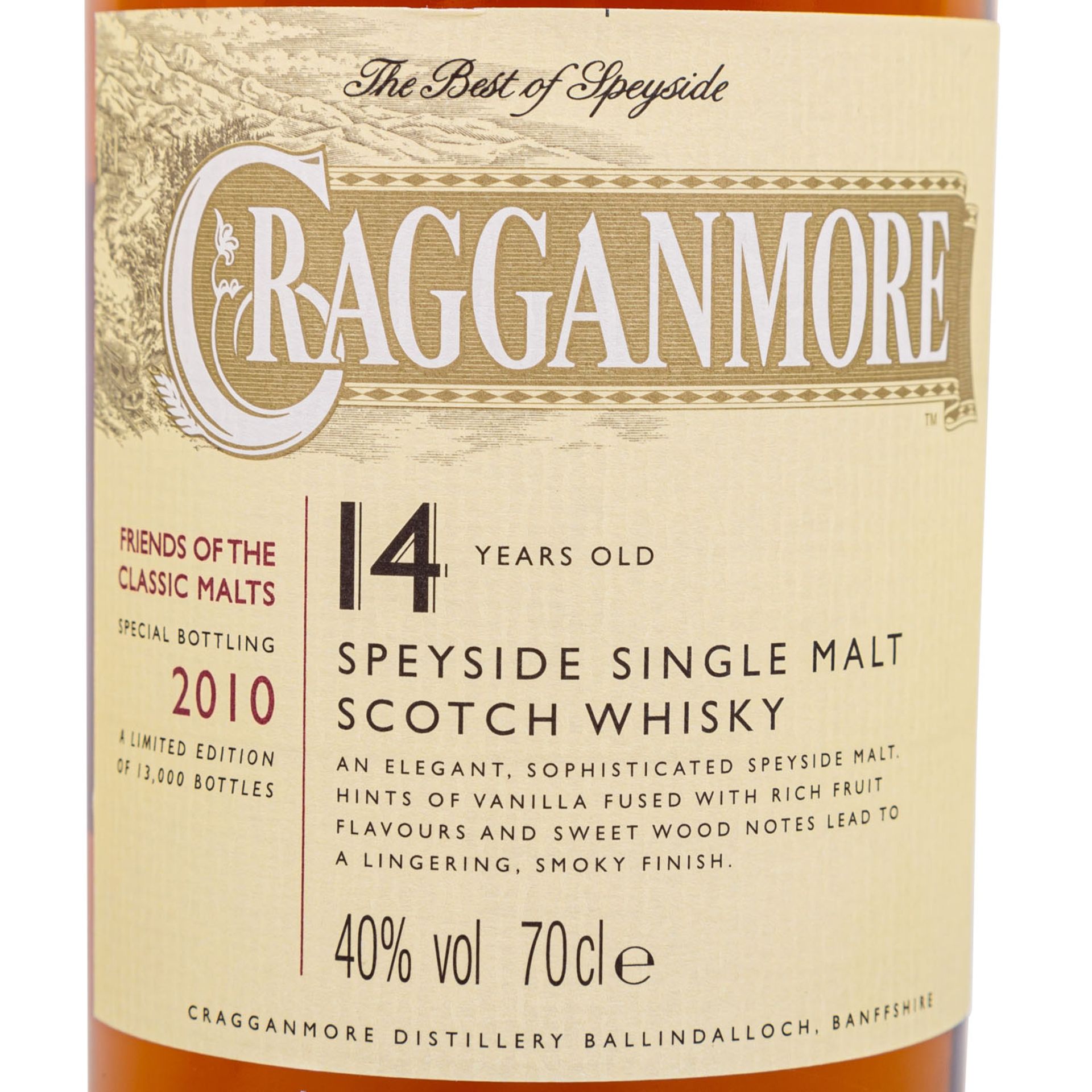 CRAGGANMORE Speyside Single Malt Scotch Whisky "14 Years Old" - Bild 2 aus 4