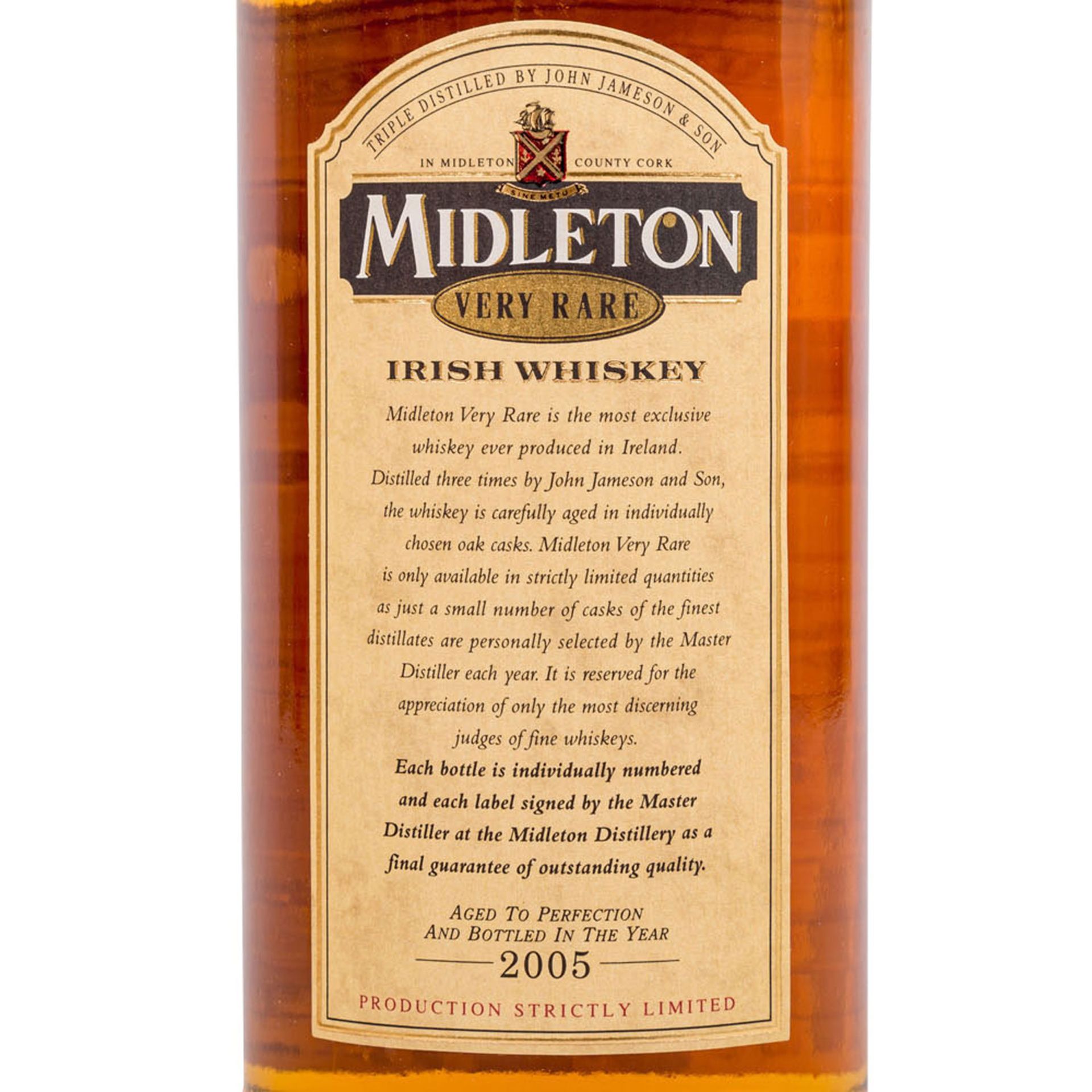 MIDDLETON Very Rare Irish Whiskey 2005 - Image 5 of 7