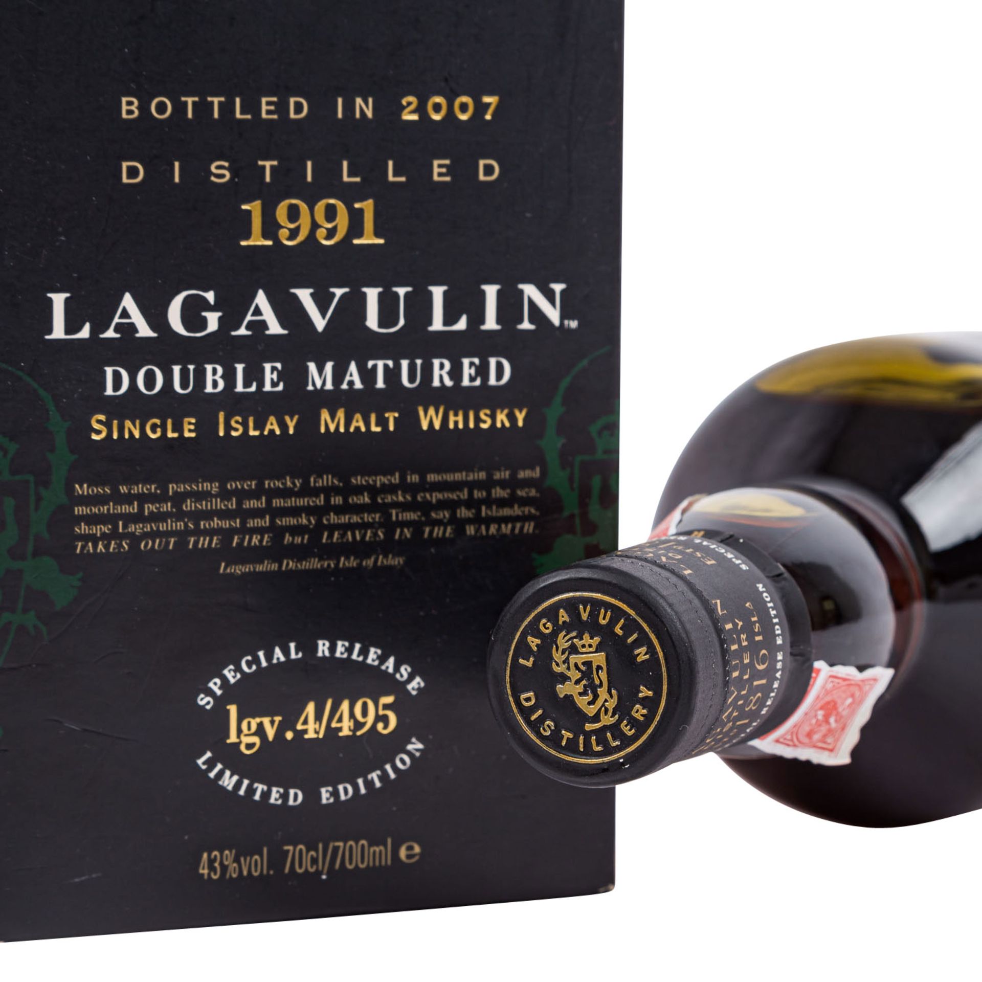 LAGAVULIN DISTILLERS EDITION Single Islay Malt Whisky 1991 - Bild 5 aus 9