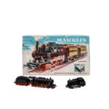 MÄRKLIN/RIVAROSSI Konvolut aus Starter Set 2943 und 2 Dampflokomotiven, Spur H0,