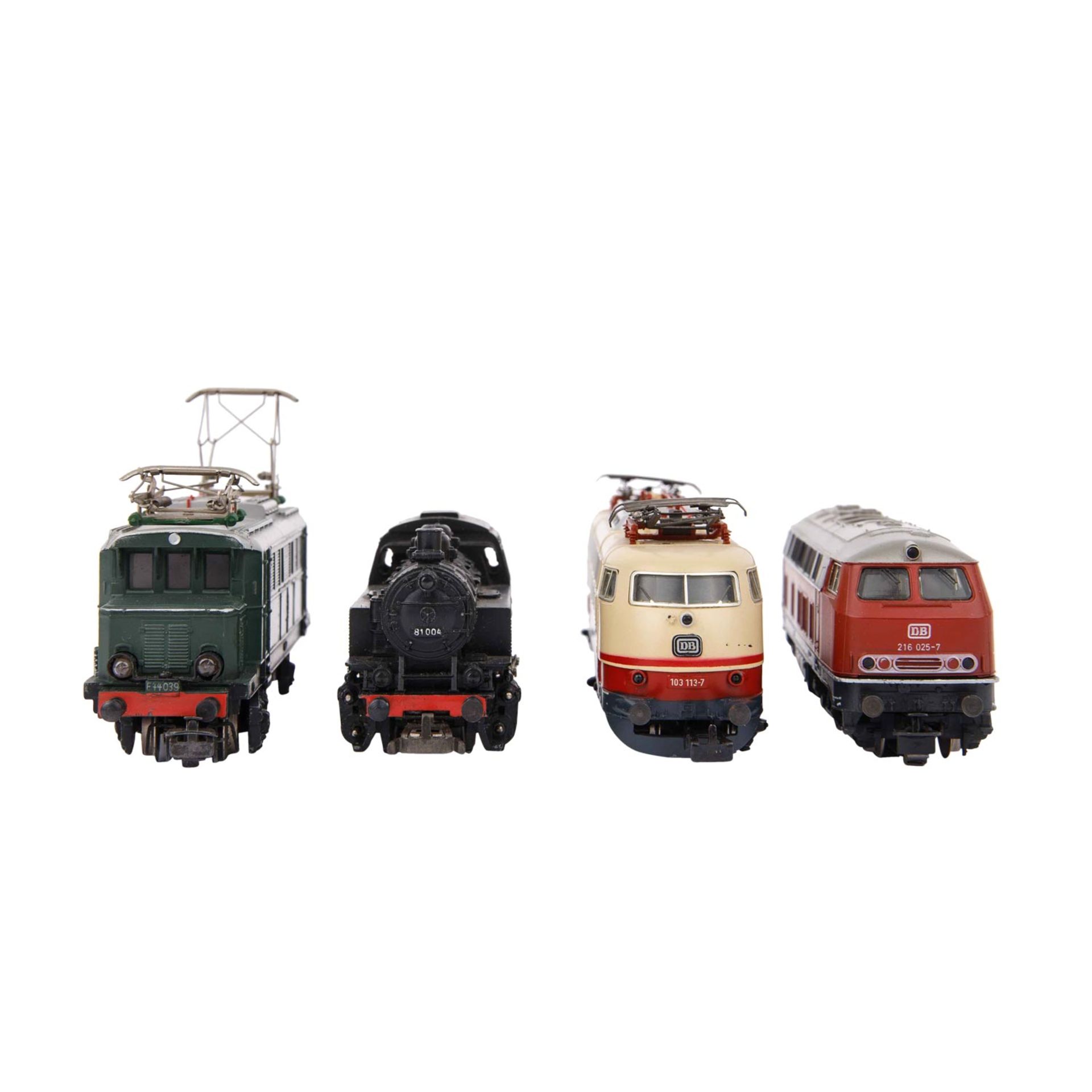 MÄRKLIN/HAMO 4-tlg Konvolut Lokomotiven, Spur H0, - Bild 2 aus 5