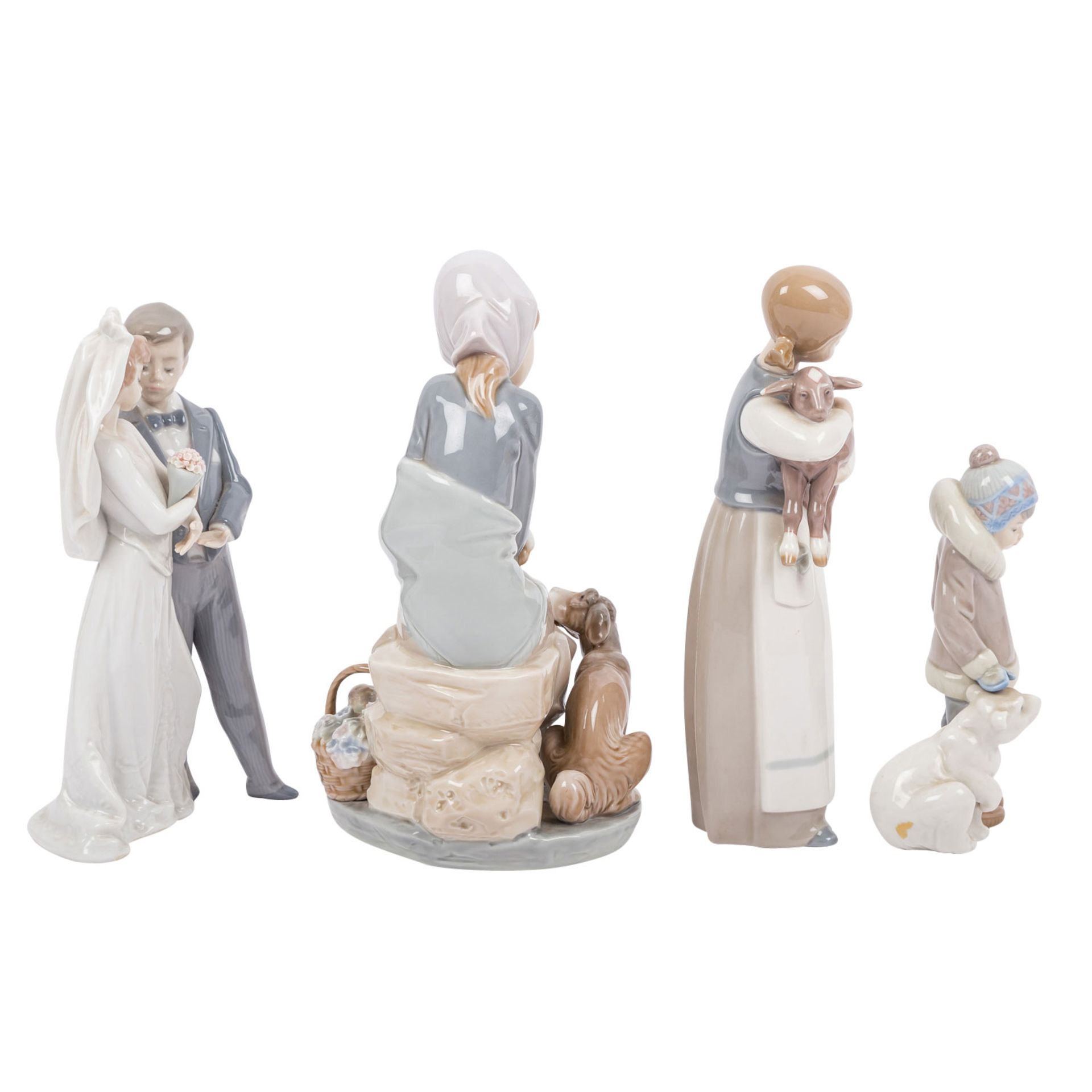 LLADRO 4 Figuren, 20. Jh. - Bild 4 aus 10