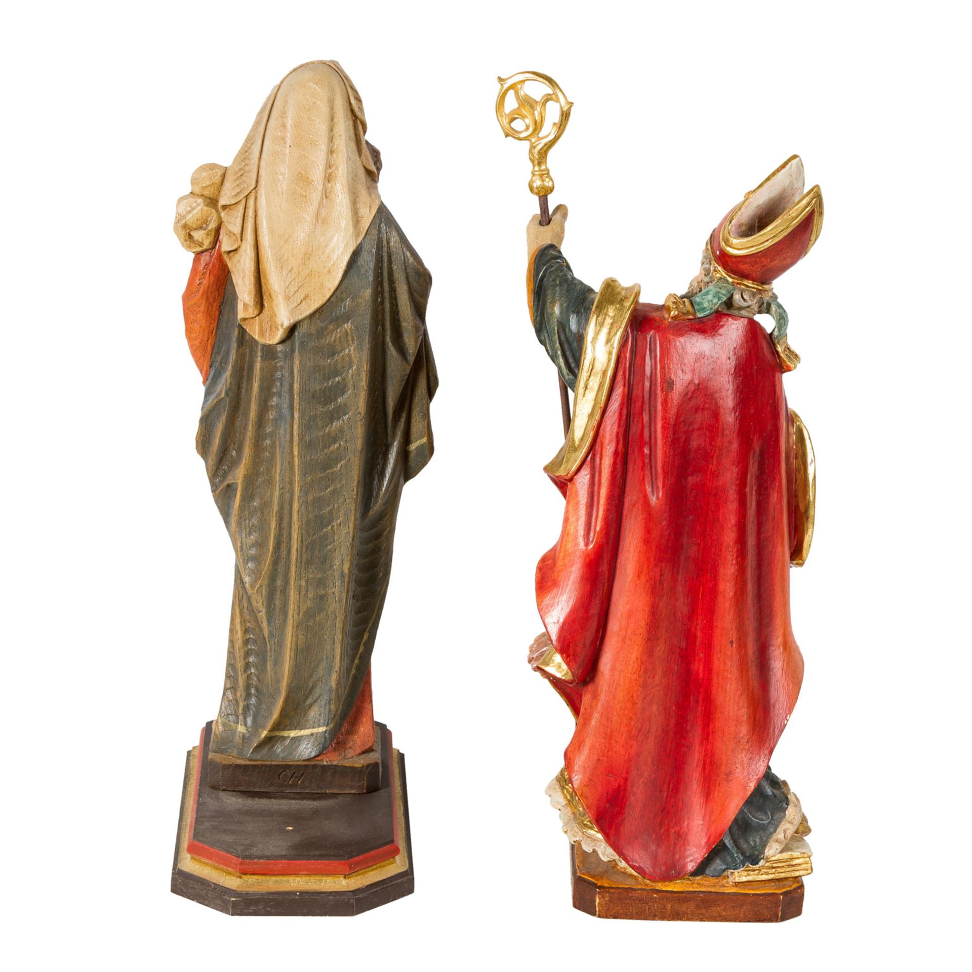 GRUPPE VON VIER RELIGIÖSEN FIGUREN - Image 10 of 14