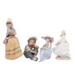 LLADRO 4 Figuren, 20. Jh.