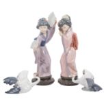 LLADRO 4 Figuren, 20. Jh.