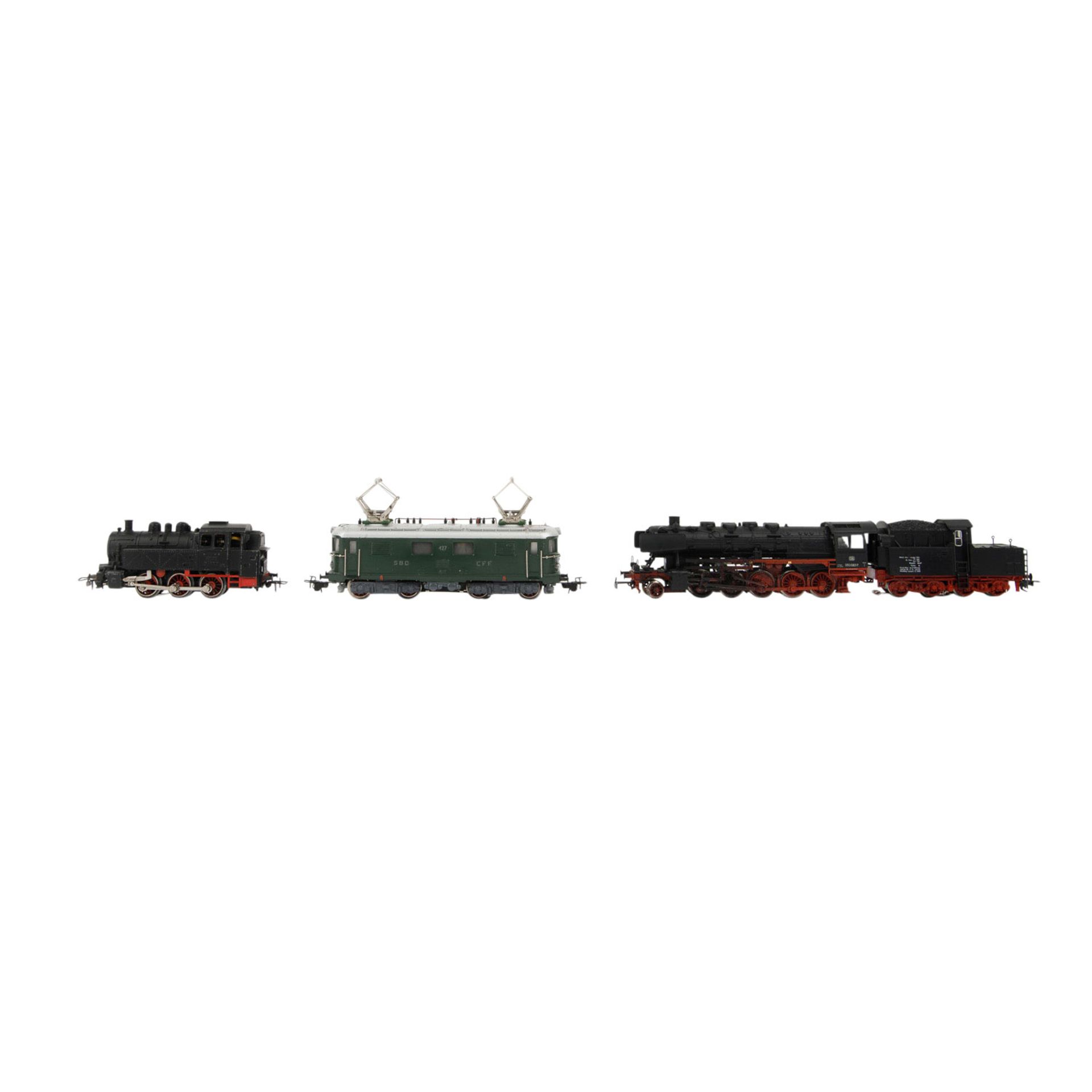 MÄRKLIN 3-tlg Konvolut Lokomotiven, Spur H0, - Bild 2 aus 4