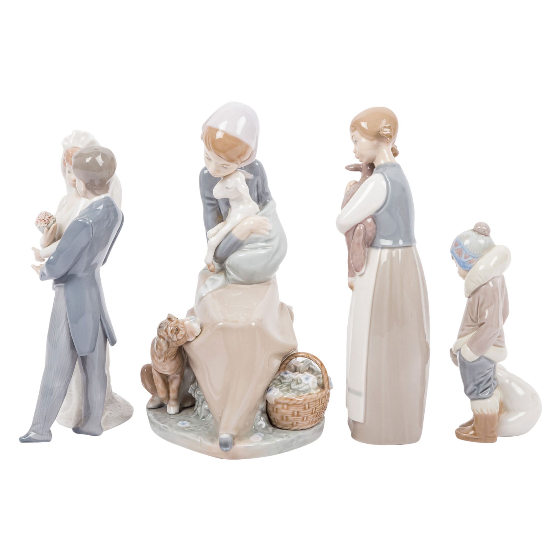 LLADRO 4 Figuren, 20. Jh. - Bild 2 aus 10