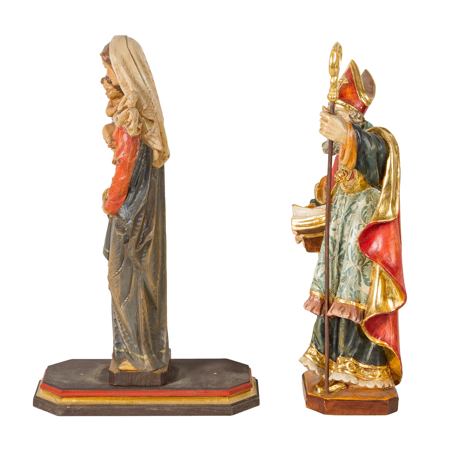 GRUPPE VON VIER RELIGIÖSEN FIGUREN - Image 11 of 14