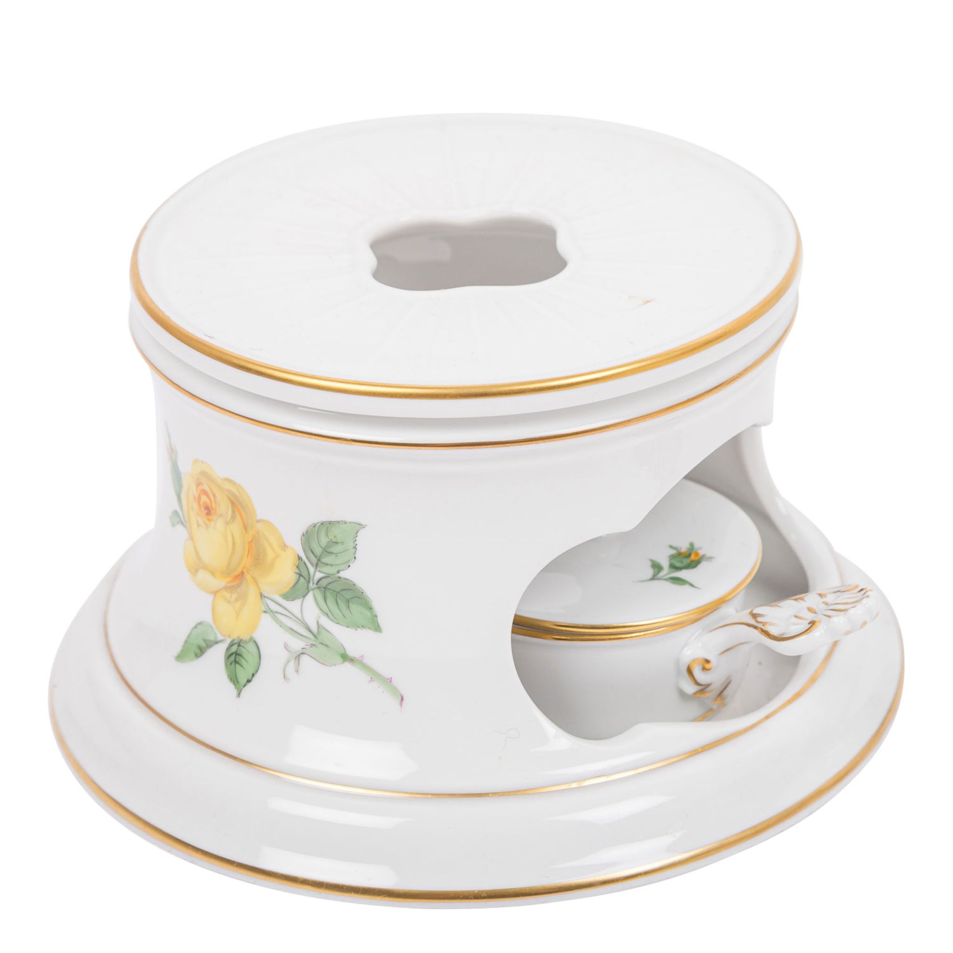 MEISSEN 32-tlg. Kaffeeservice 'Gelbe Rose', 1. und 2. Wahl, 20./21. Jh. - Image 3 of 8