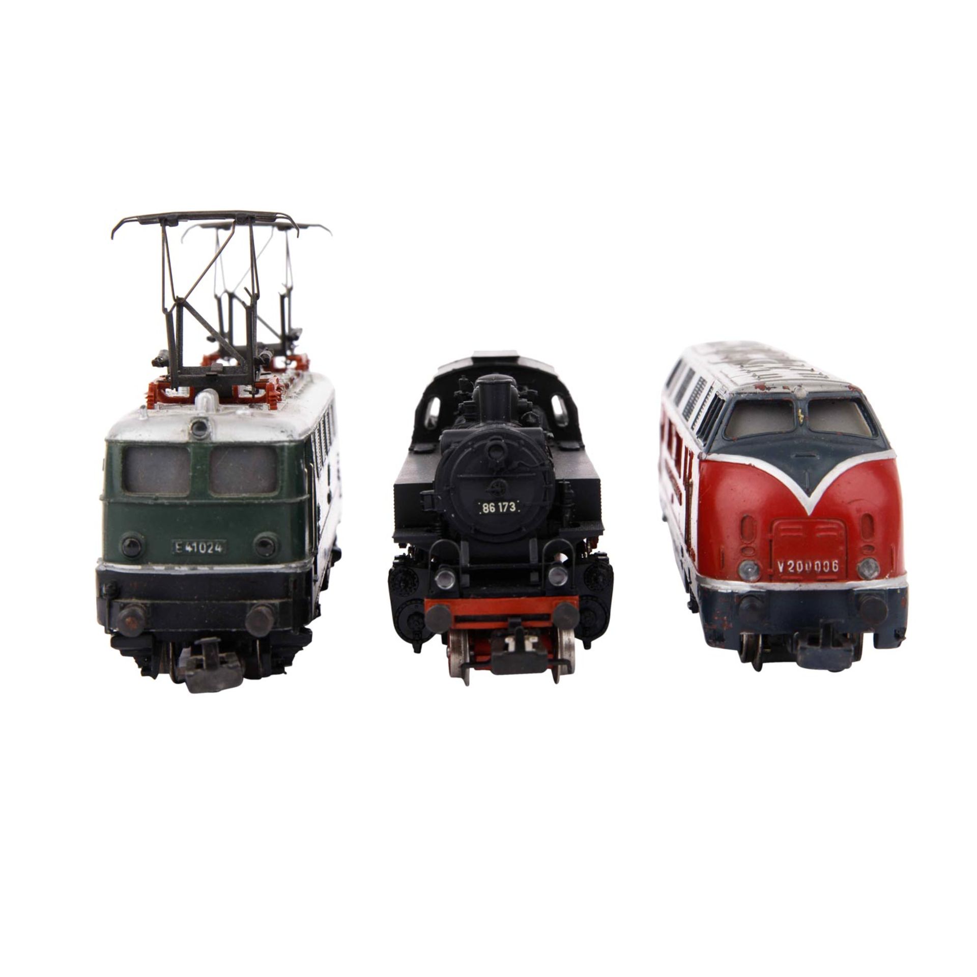 MÄRKLIN 3-tlg Konvolut Lokomotiven, Spur H0, - Bild 5 aus 6