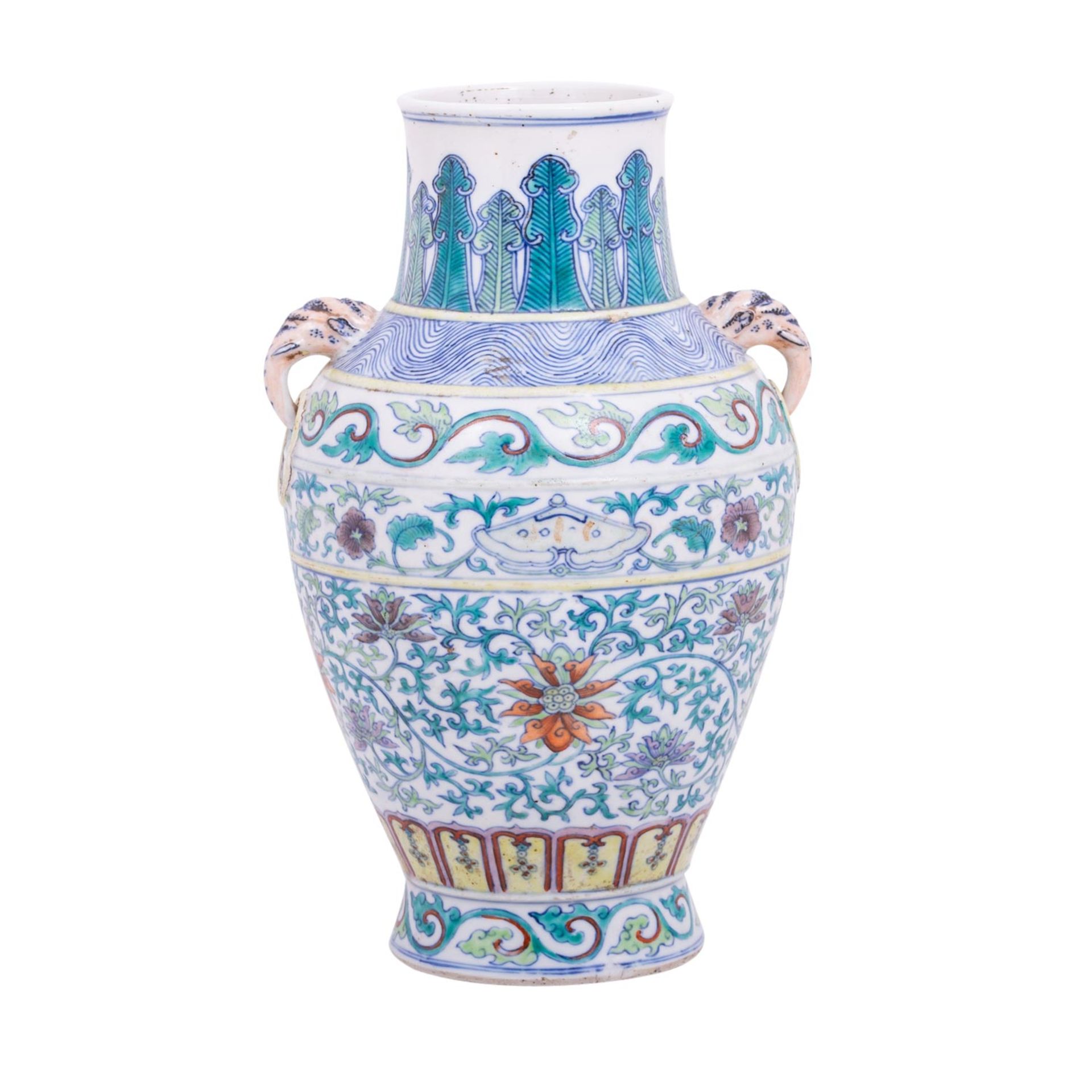 Famille rose-Vase. CHINA, 19. Jh. - Image 4 of 8