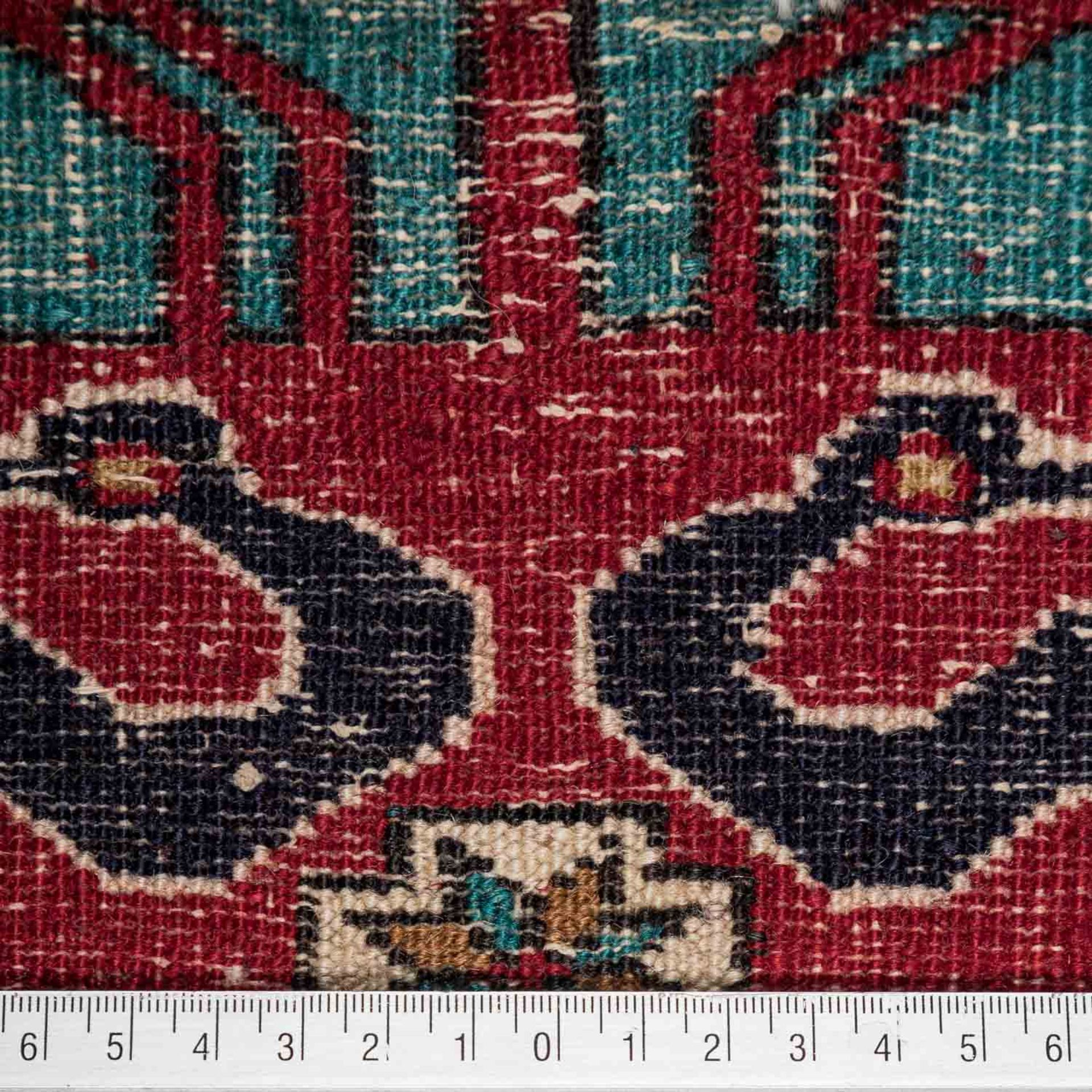 Orientteppich. ARDEBIL/NORDOST-PERSIEN, um 1960, 203x132 cm. - Image 5 of 5