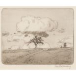 HOLLENBERG, FELIX (1868-1945), "Frühlingswolken", 1931,