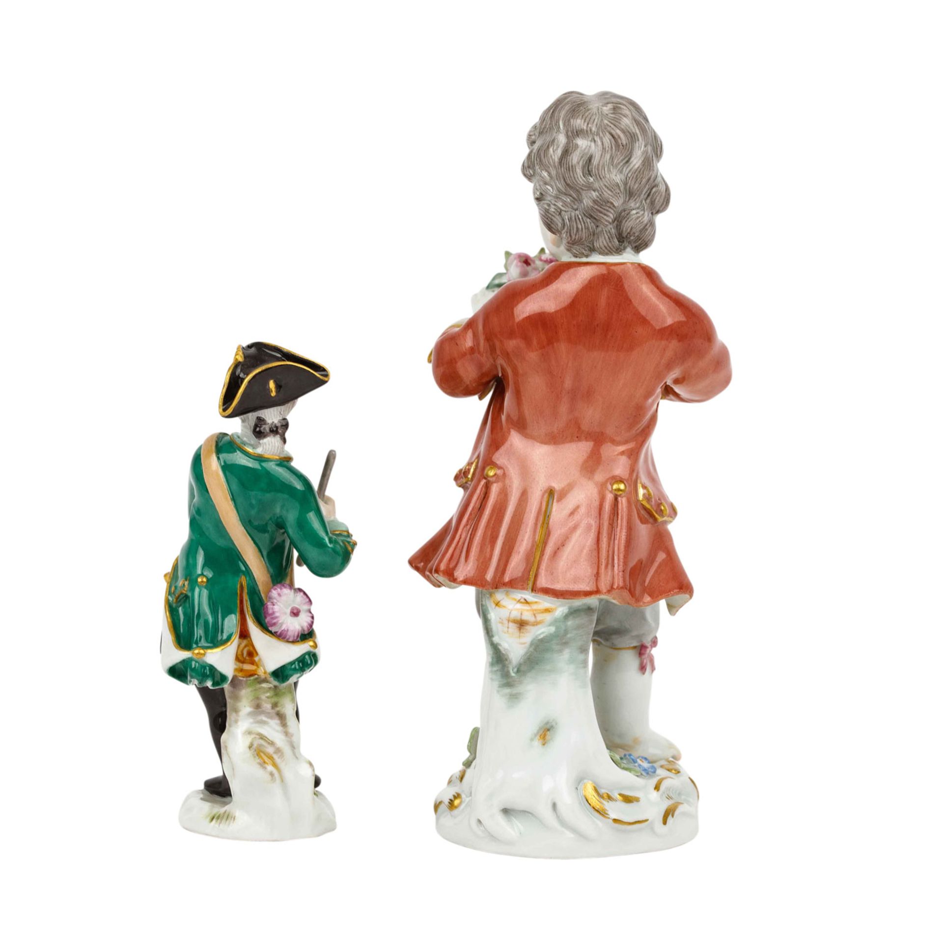 MEISSEN zwei Figuren, 20. Jh - Image 3 of 6