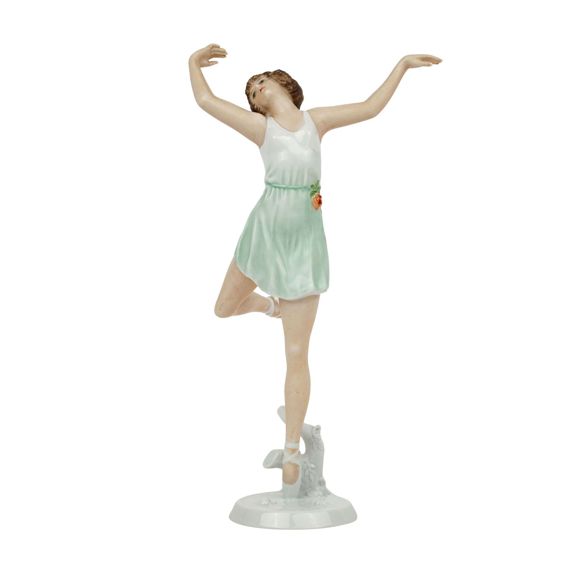 ROSENTHAL Figur einer Tänzerin "Frühling", 1938.