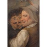 BROUWER, Adriaen, NACHFOLGE/in der Art (A. B.: 1605/06-1638), "Zwei Männer",