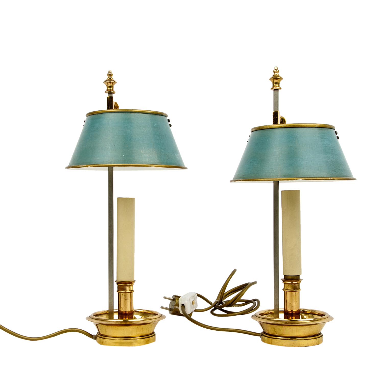 Paar kleine Bouillotte Lampen - Image 3 of 11