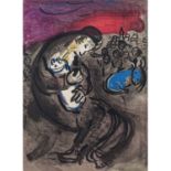 CHAGALL, MARC (1887-1985) "Klagelied des Jeremias" 1956