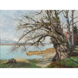 GRAF, PHILIPP (1874-1947), "Vorfrühling am Chiemsee",