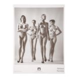 HELMUT NEWTON "Ausstellungsplakat"