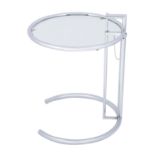 EILEEN GRAY "Adjustable Table E 1027"