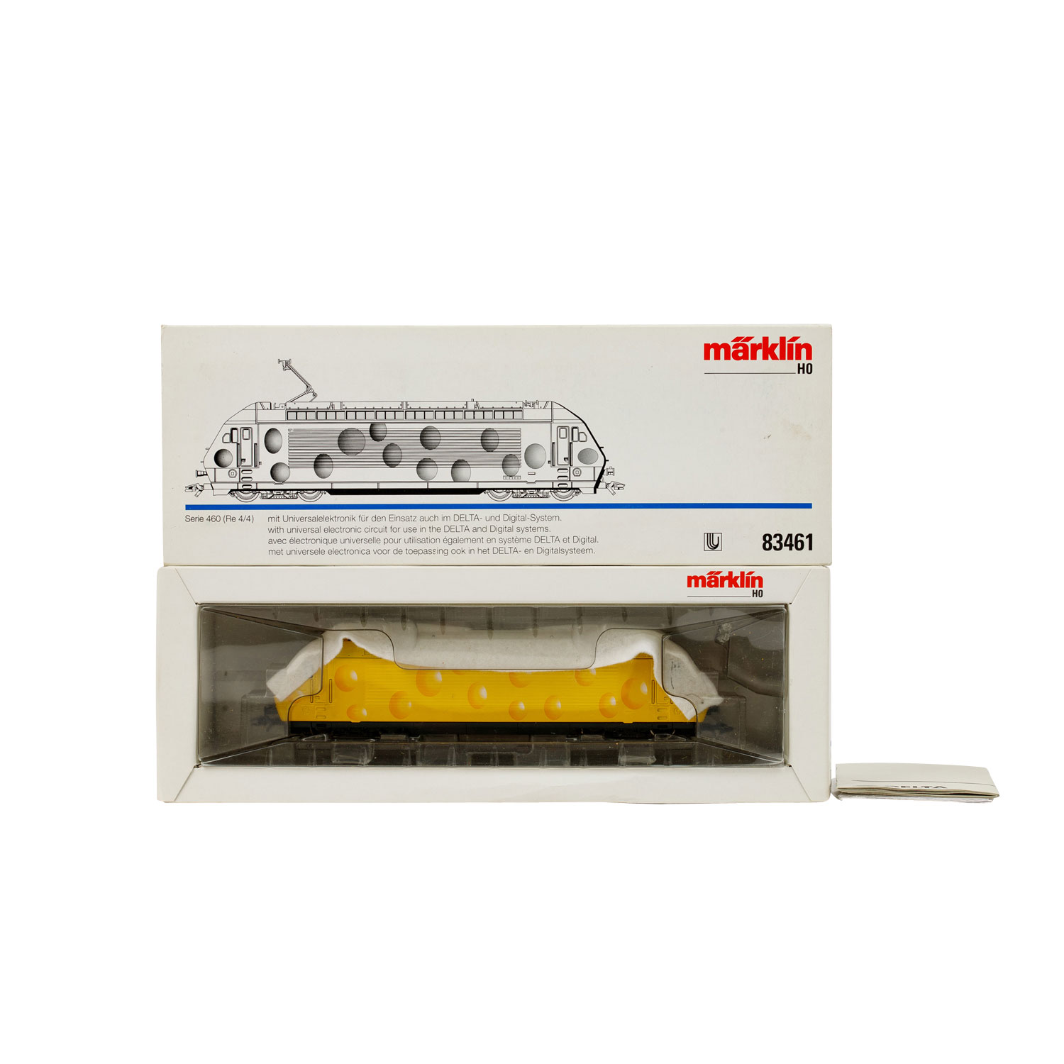 MÄRKLIN E-Lok 83461 im Käse-Design, Spur H0,