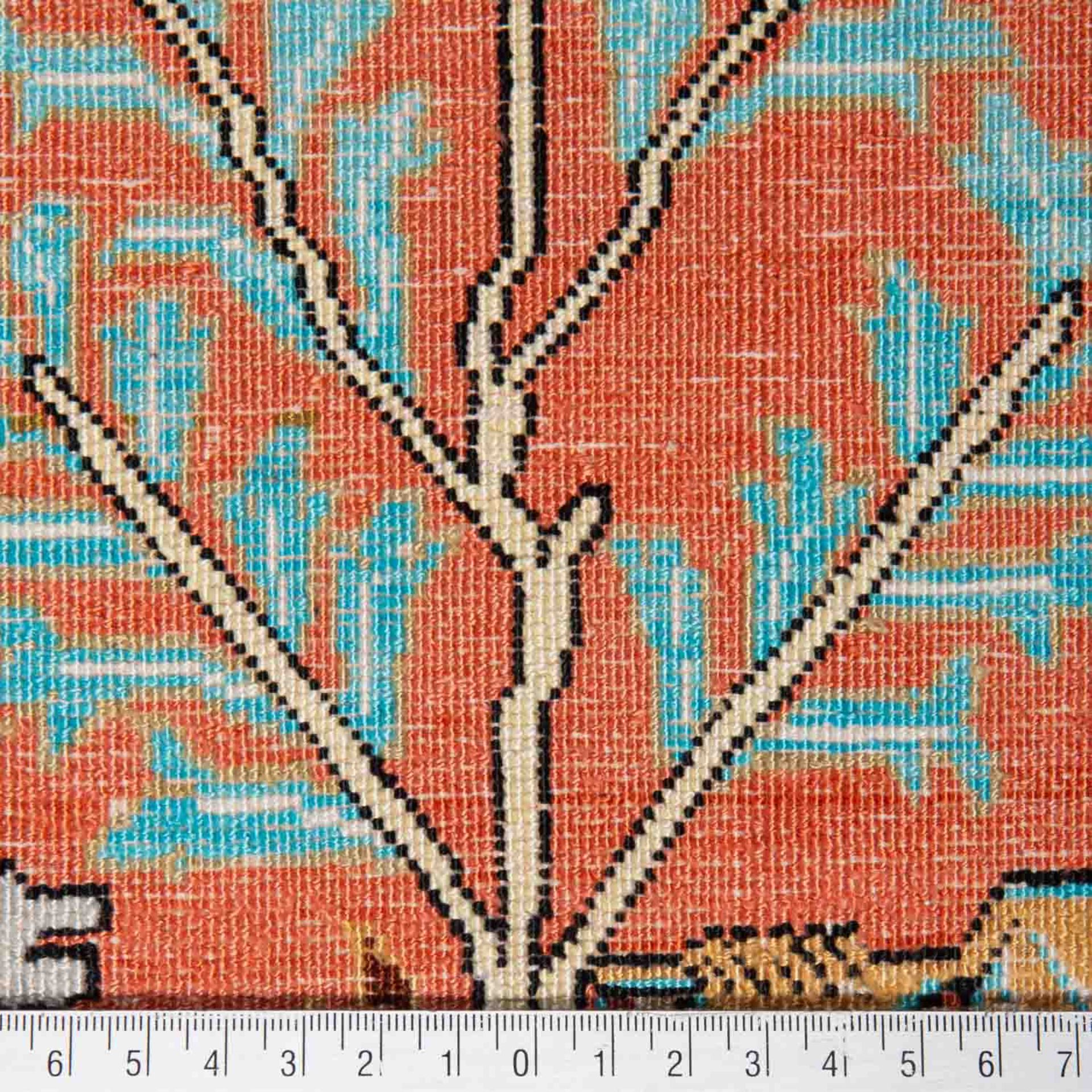 Orientteppich aus KASCHMIR-Seide, 20. Jh., 160x104 cm. - Bild 4 aus 4