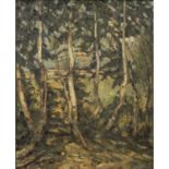 PETROVICHEV, PIOTR IVANOVICH (1874-1947), "Birken in frühsommerlicher Landschaft",