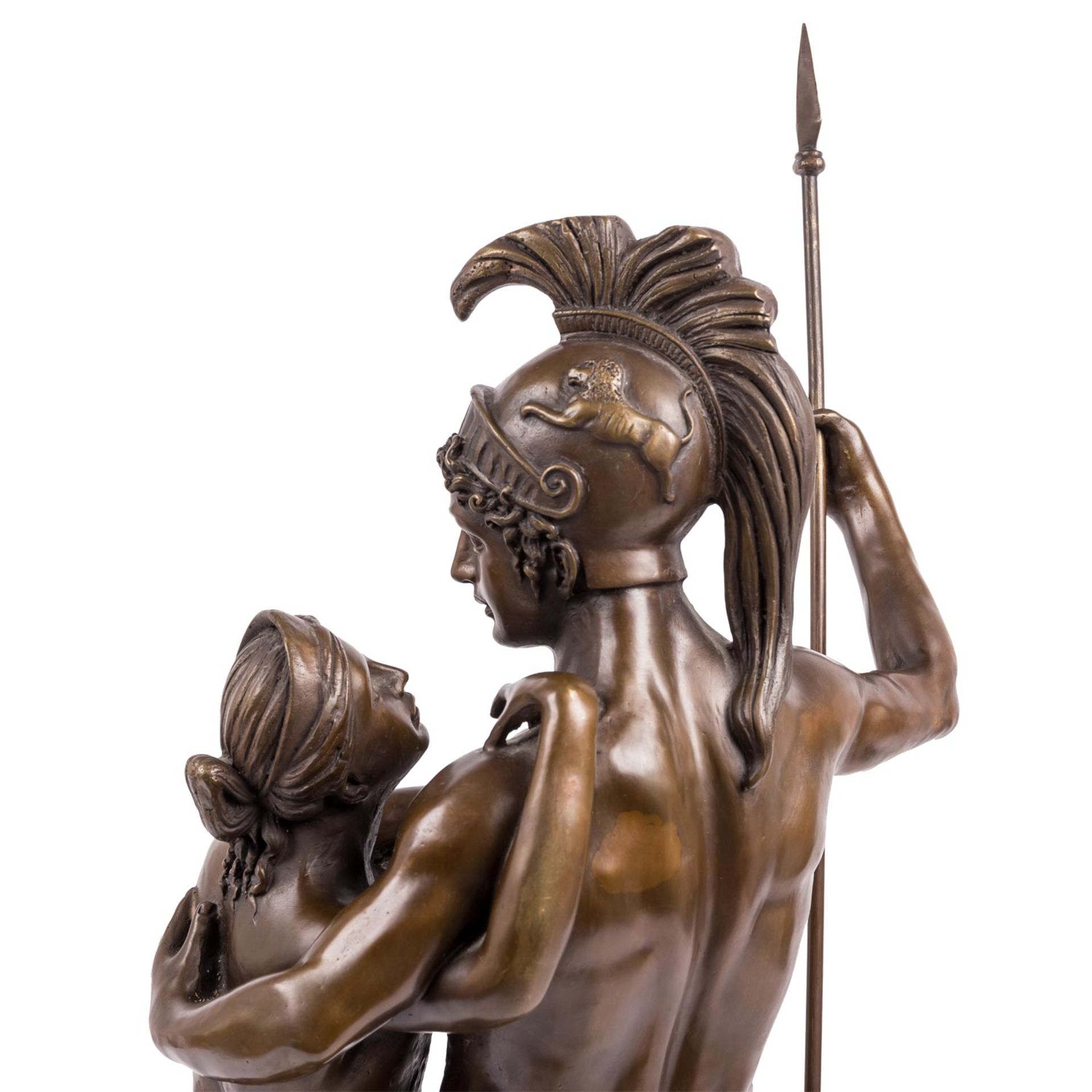 GROßE BRONZEGRUPPE "Aphrodite und Ares" - Bild 8 aus 9