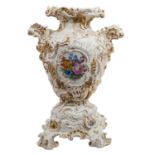 MEISSEN monumentale Prunkvase, 1860-1924,