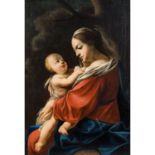 VOUET, SIMON, nach, (S.V.: 1549 - 1649), Madonna mit Kind, 17./18. Jh.,